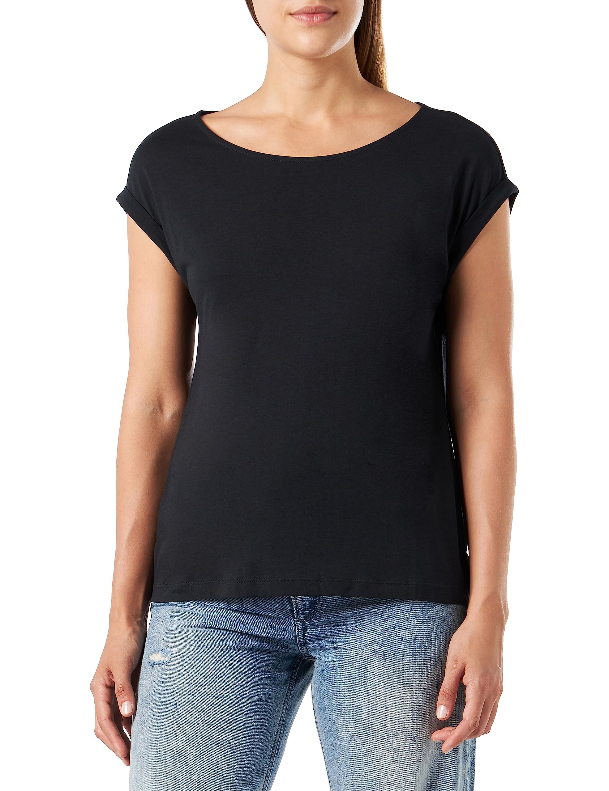 s.Oliver Women's 2137654 Short-sleeved T-shirt, Blau, 38