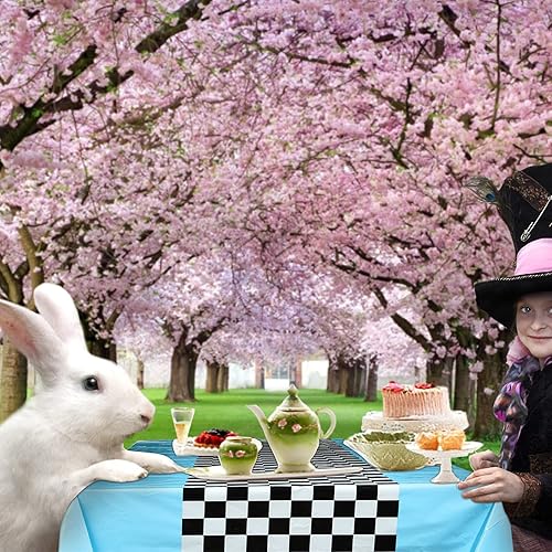 Miniatura 5 de Irenare Suministros para fiesta de cumpleaños de automóvil, decoraciones de fiesta de carreras, mantel de carretera, camino de mesa de carreras,