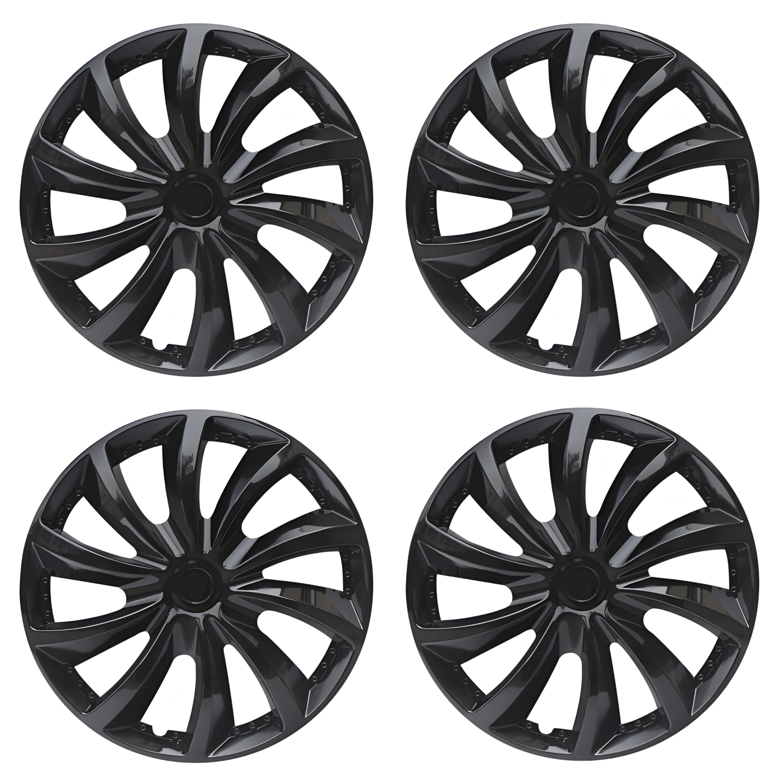 16 inch Hubcaps ABS Replacement for Steel Wheel（Non-Alloy） Snap-on Set of 4