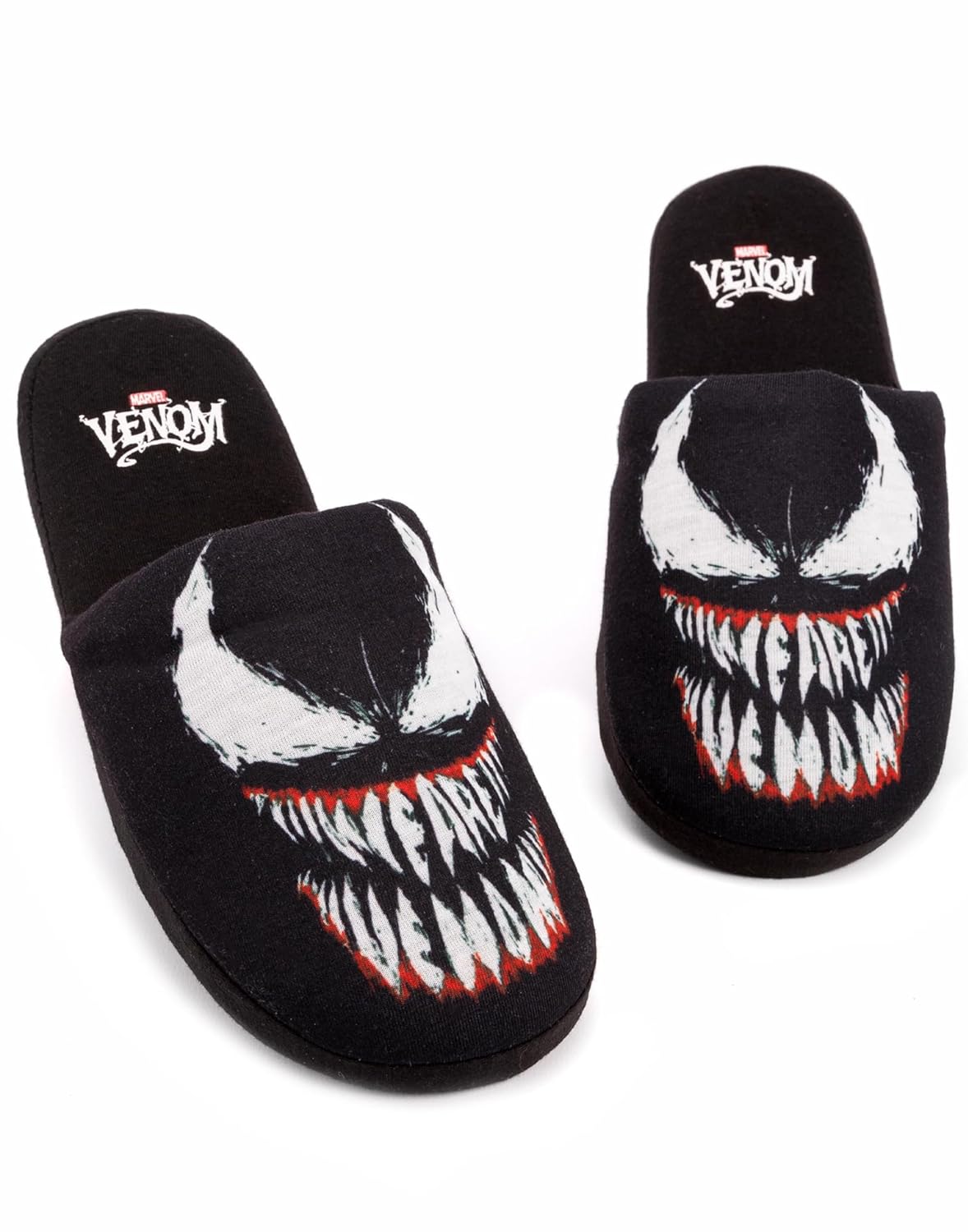 Marvel Symbiote Men's Symbiote Slip-On Slippers