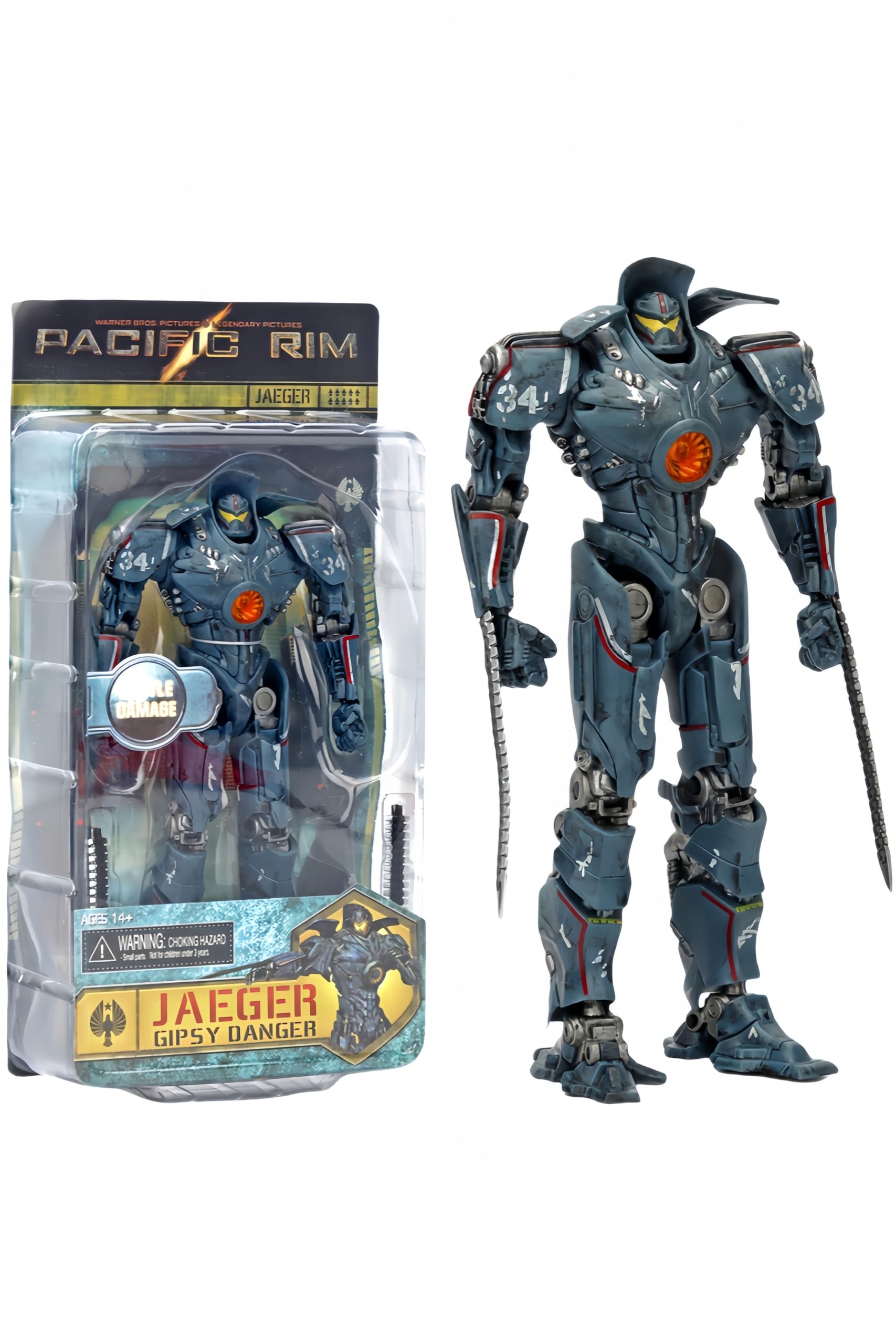 The Series of Pacific Rim Action Figure : Tacit Ronin Action Figure-7" Deluxe Figure, Boxed -Unique Figure Idea