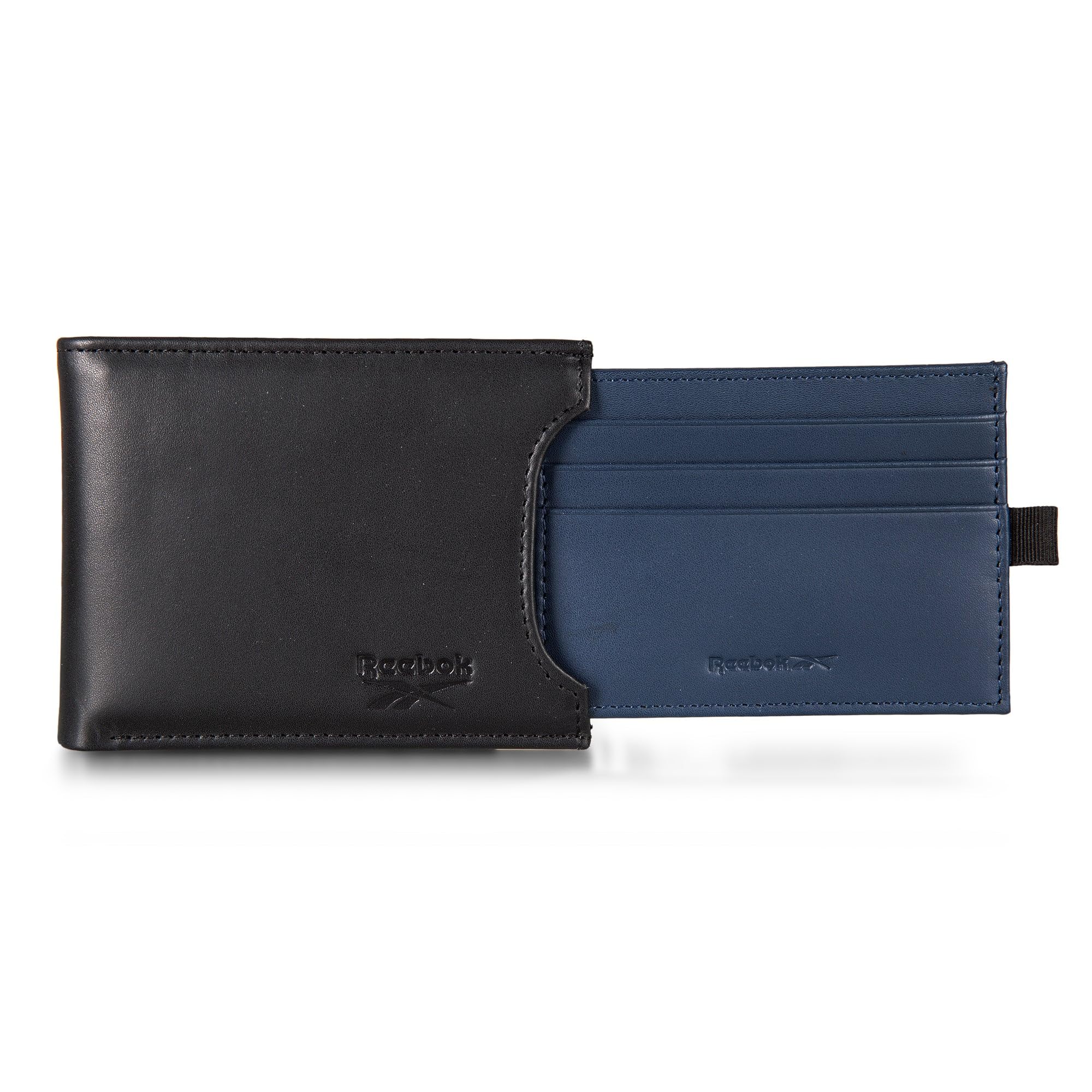 Reebok Men's Wallet | RFID Protection | ID Window | Card Slots | Bill Pocket | Lightweight | Durable