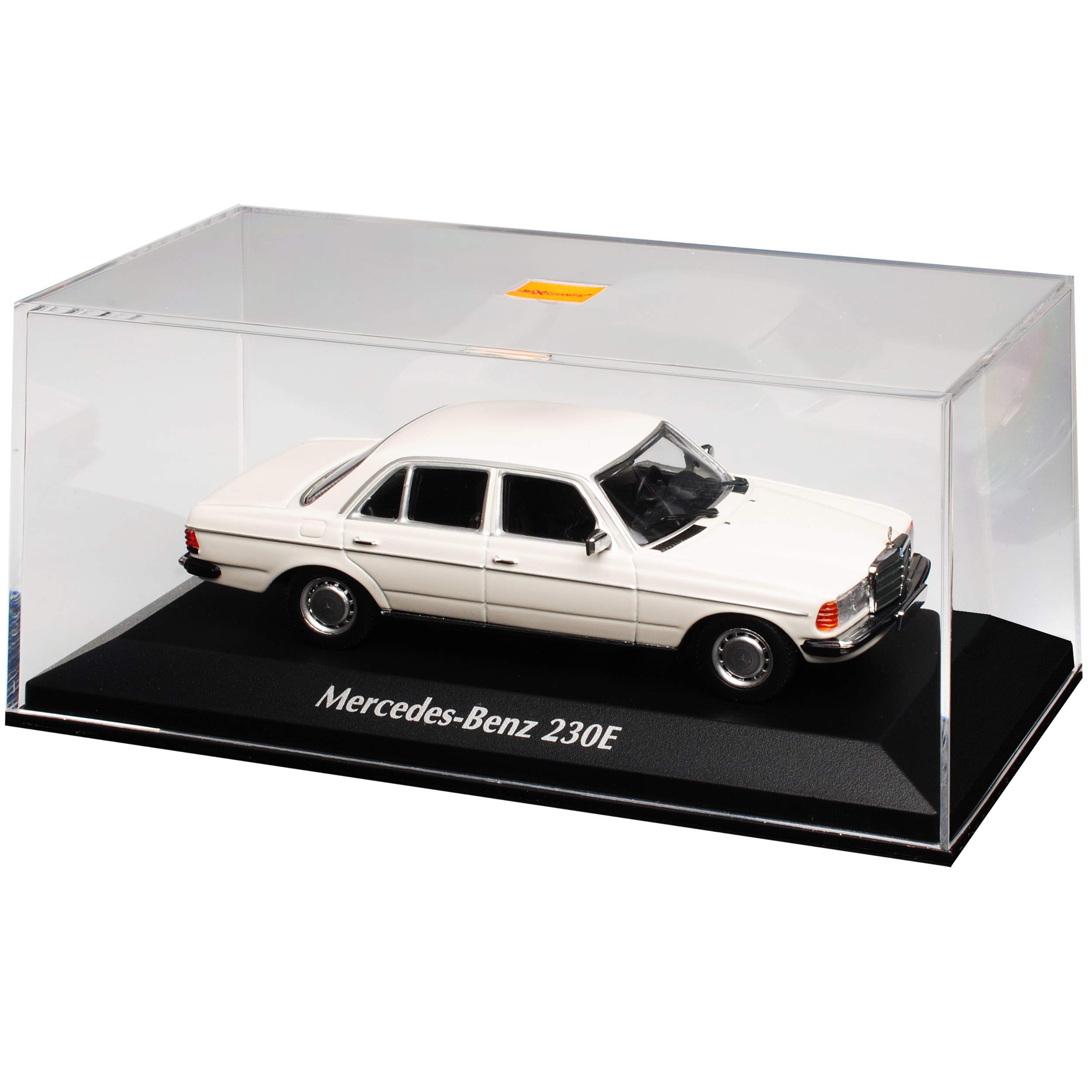 Generisch Mercedes-B W123 230E E-Klasse Limousine Weiss 1975-1986 1/43 Minichamps Maxichamps Modell Auto