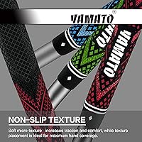 Vista 2 de Yamato Innovadoras empuñaduras de golf de tamaño mediano, tamaño estándar, control firme para todo tipo de clima y agarres de alto rendimiento que
