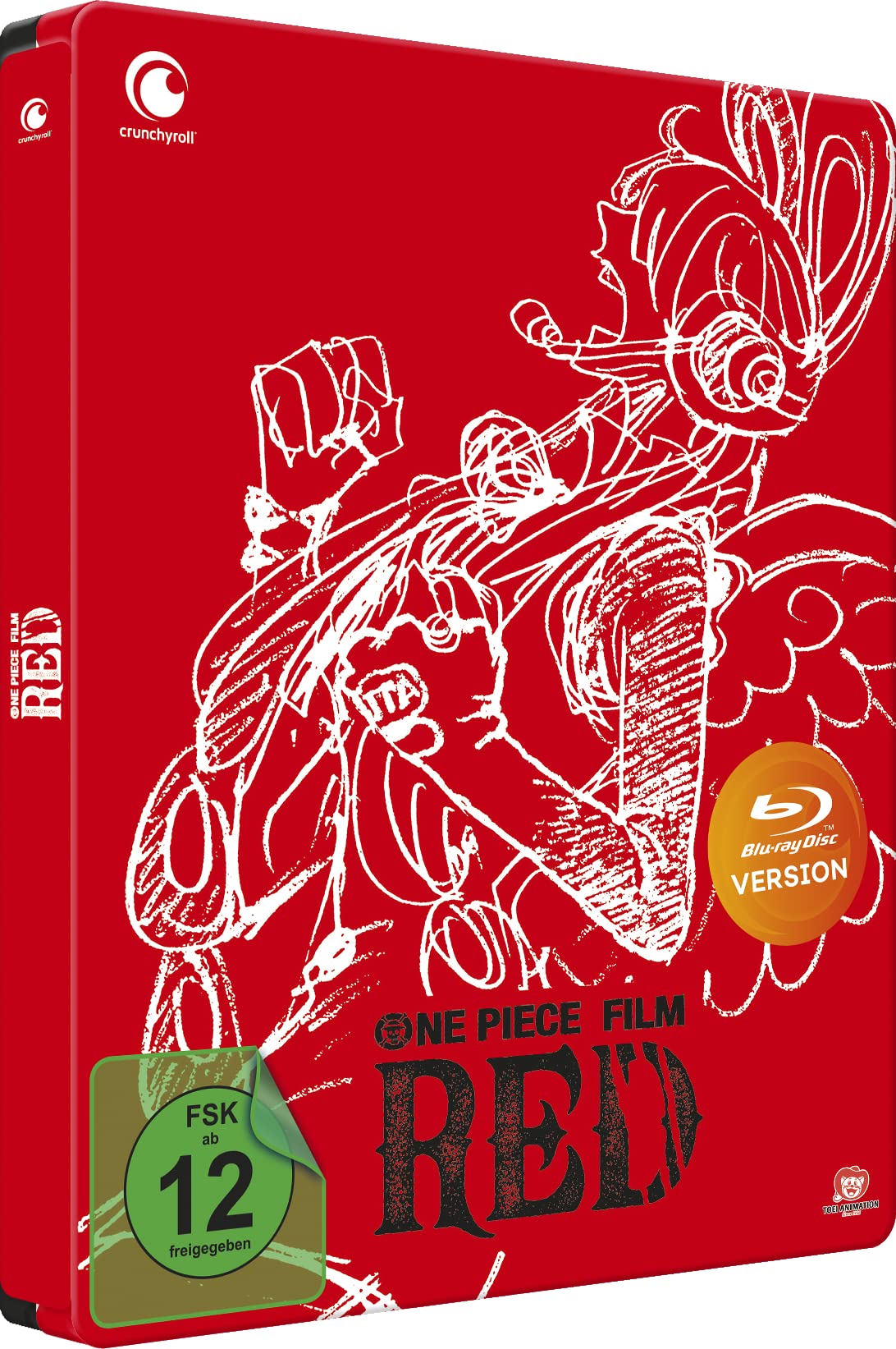 Crunchyroll Blu-ray One Piece: Red - 14. Film - Limited Edition (Steelbook)
