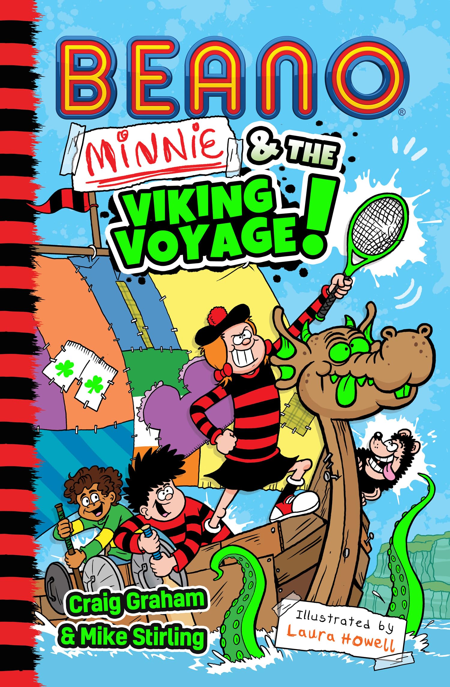 Beano: Minnie and the Viking Voyage: Book 9 in the funny official Beano illustrated fiction series for children – perfect for kids aged 7, 8, 9 and 10 – brand new for 2025 (Beano Fiction)