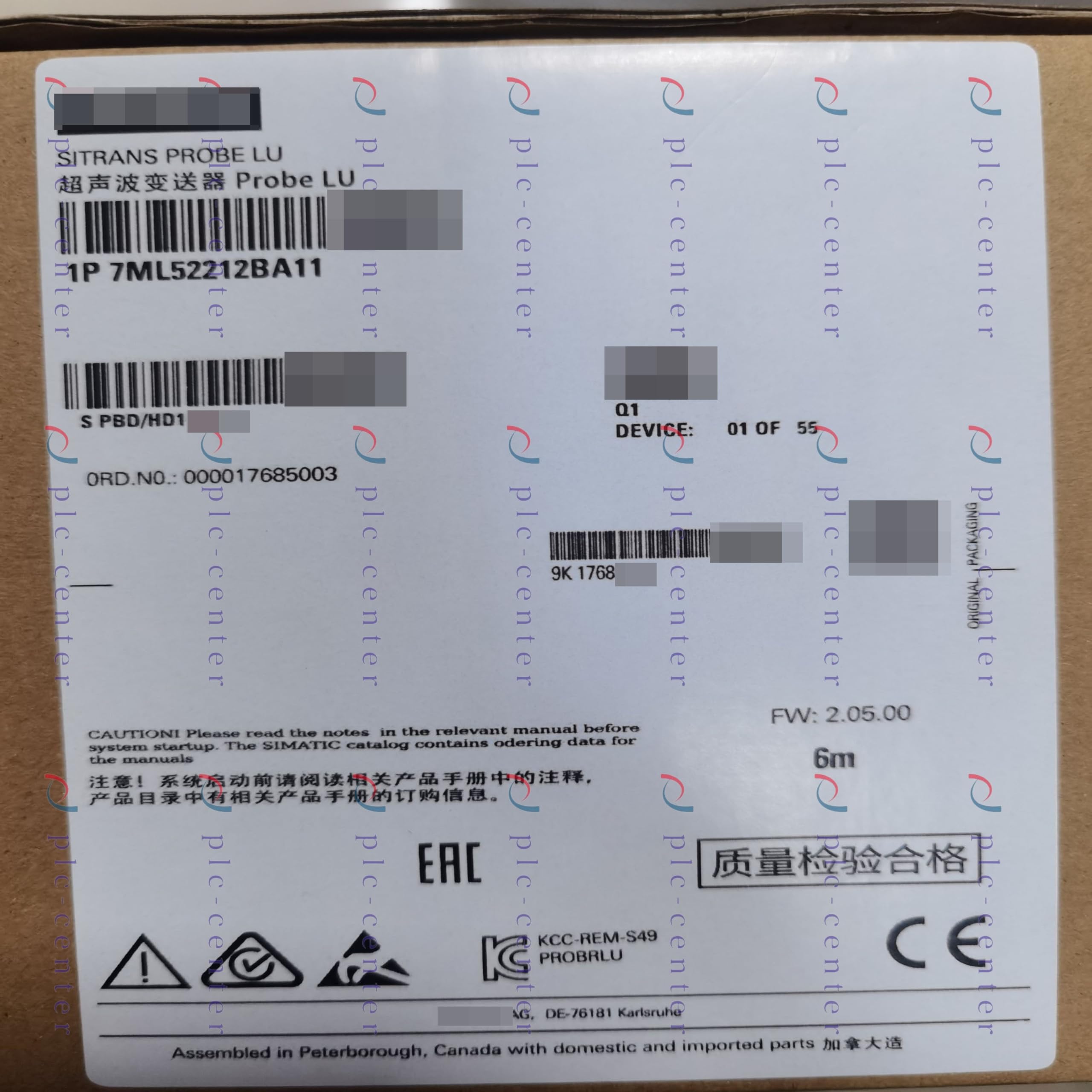 1PCS New 7ML5221-2BA11 7ML52212BA11 for Ship with Warranty