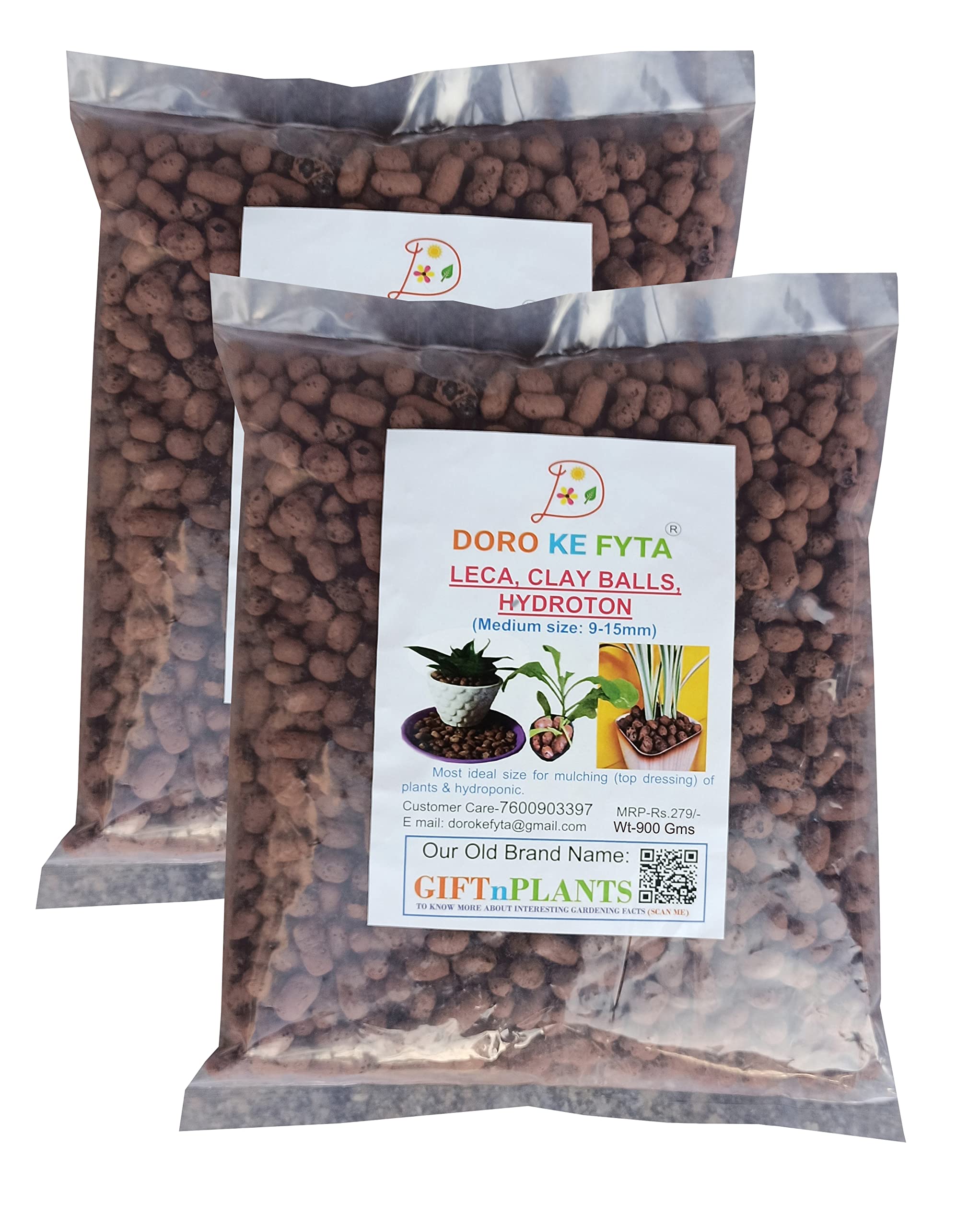 DORO KE FYTA LECA, Clay Balls (Vol- 8 litres / 1.8 Kg) Medium Size (8 to 14 mm) or Hydroton Pebbles for Mulching, Aquaponics, Hydroponic Plants (B09Q23MH1C) Amazon Price History, Amazon Price Tracker