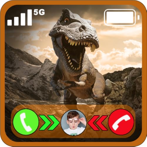 Dinosaurs Video Calling Fake Gift Video Call & Game Caller - GAME FOR KIDS (NO ADS)