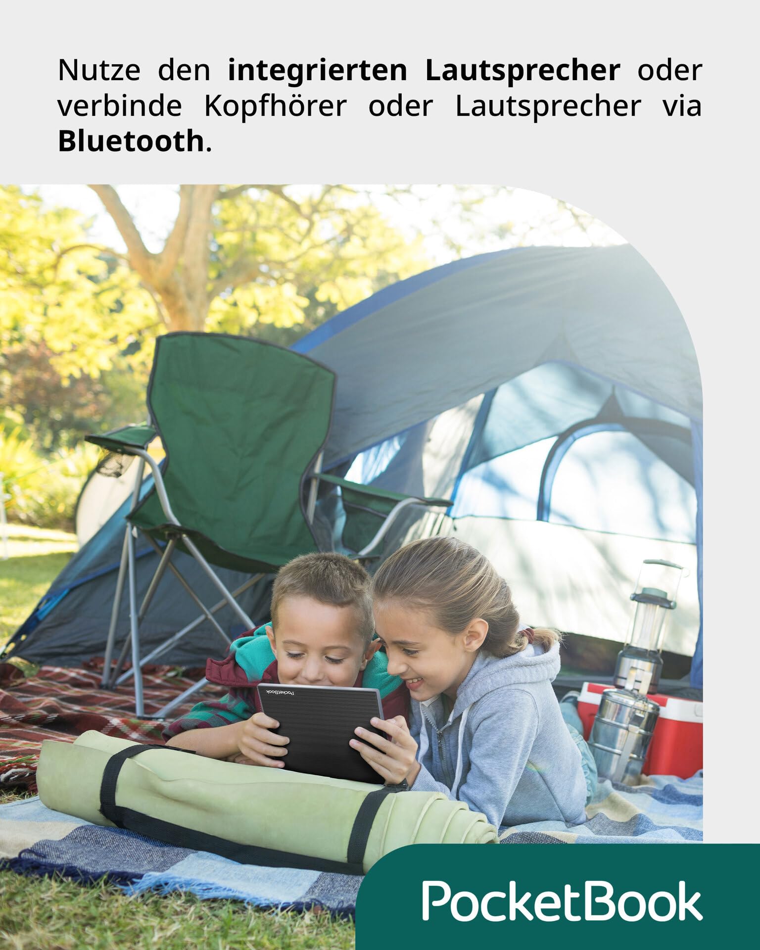 Pocketbook Era Color eReader Grau 7 Zoll 32 GB Speicher Bluetooth Wasserschutz
