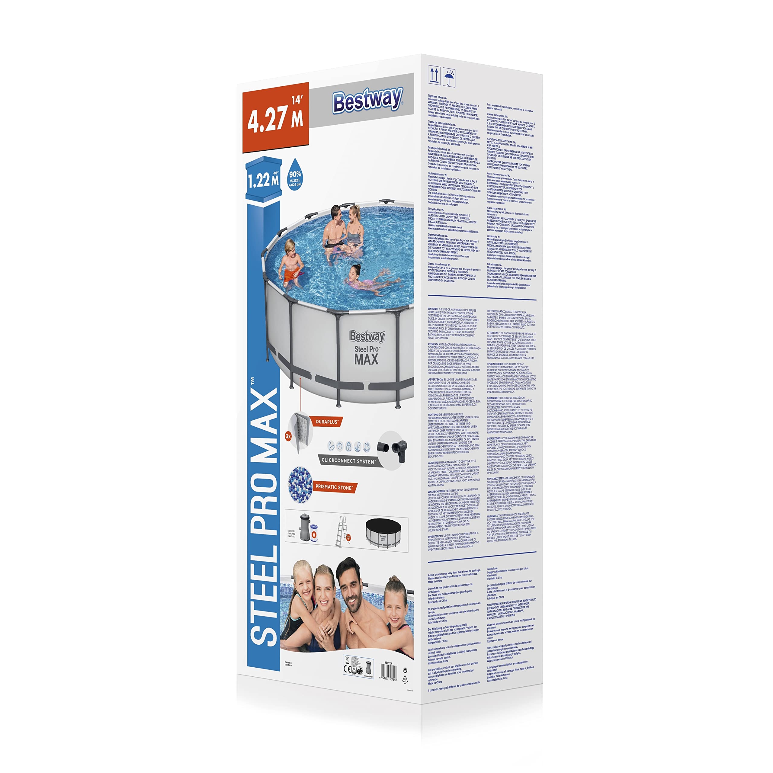 14' x 48"/4.27m x 1.22m Pool Set