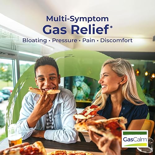 Miniatura 4 de Boiron Tabletas GasCalm para aliviar la presión de gas, dolor abdominal, hinchazón y molestias, 60 unidades