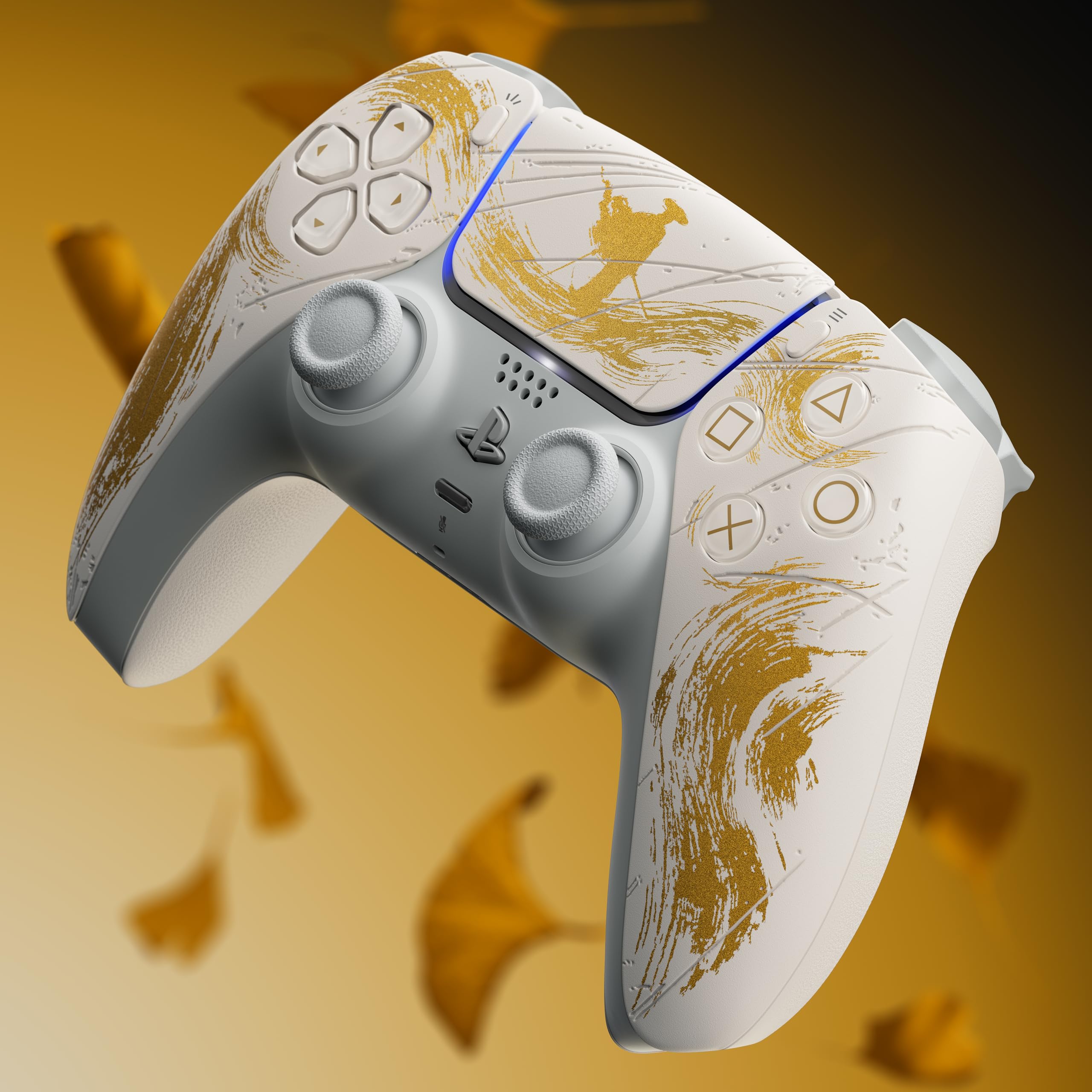 Controller wireless DualSense - Ghost of Yōtei Gold Limited Edition
