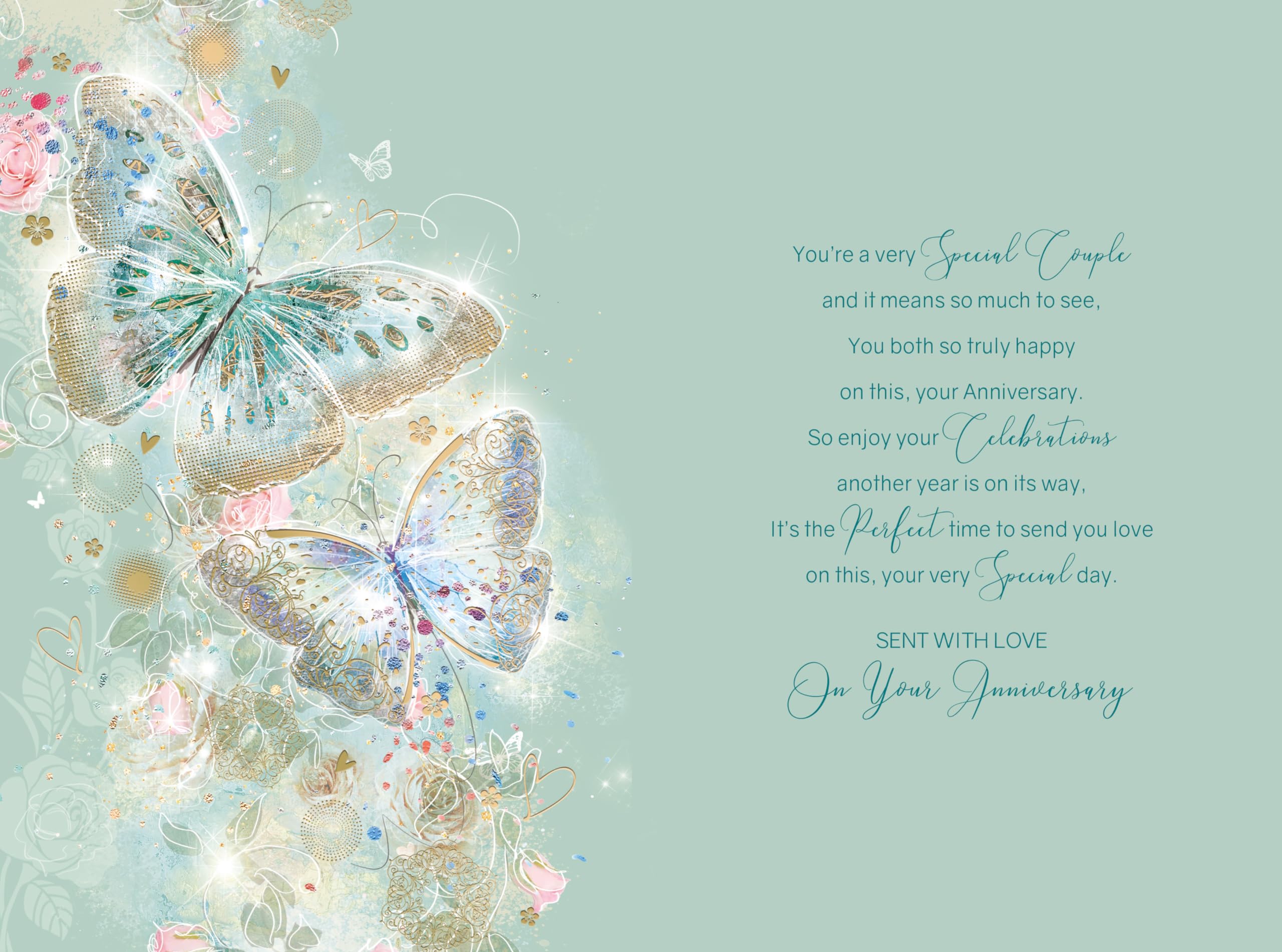 Carte D'anniversaire Pour Petite-fille Et Mari De La Gamme Grace