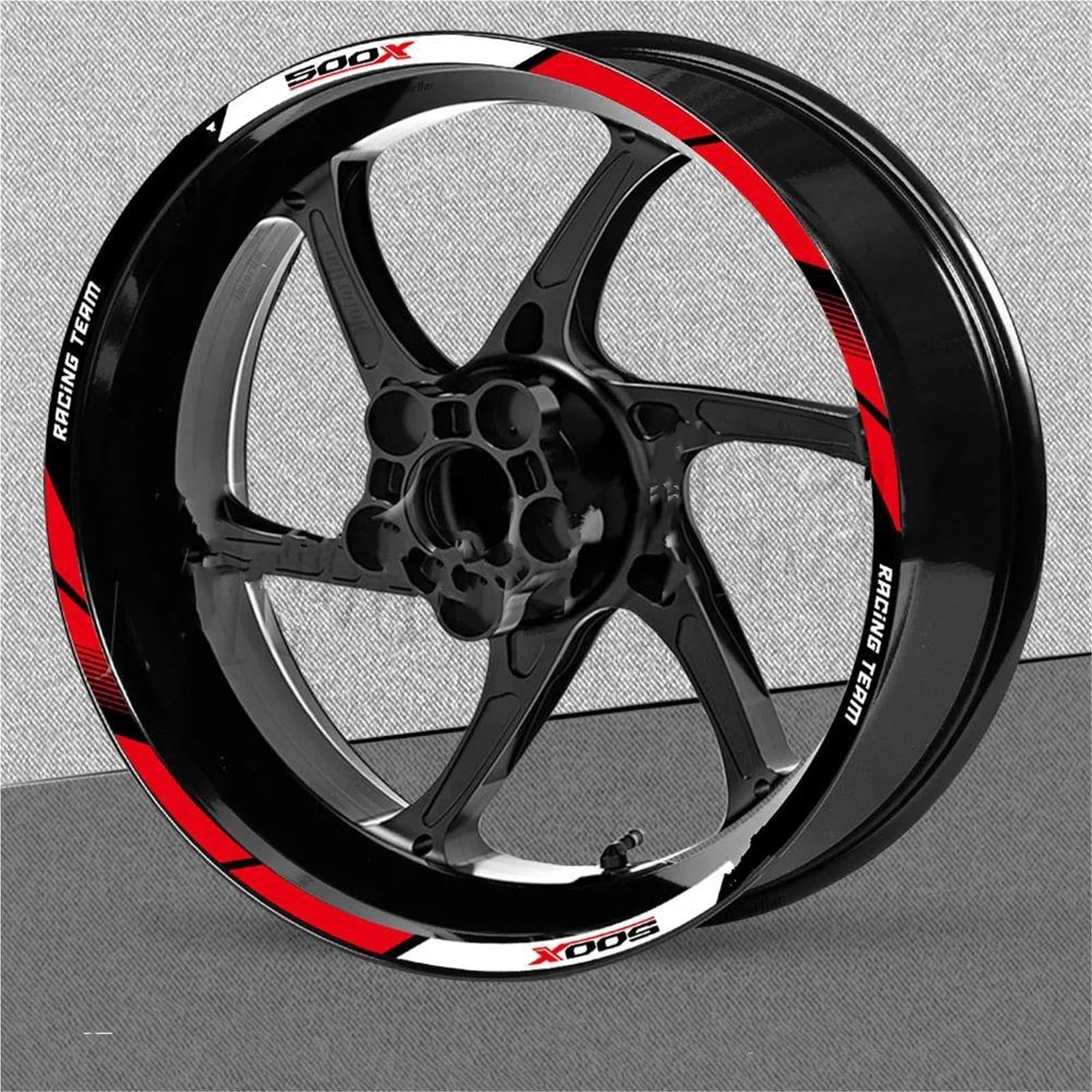 Reflective Motorcycle Wheel Rim Stickers Decals CB500X Stripe Tape Waterproof for CB500 X CB 500X 2019-2023(Color1)