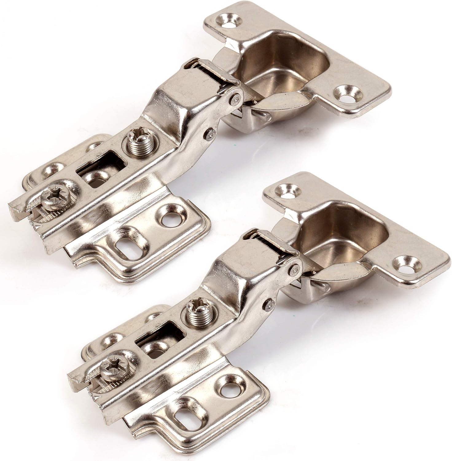 4X Half Overlay Hinges 35mm Amazon.co.uk DIY & Tools
