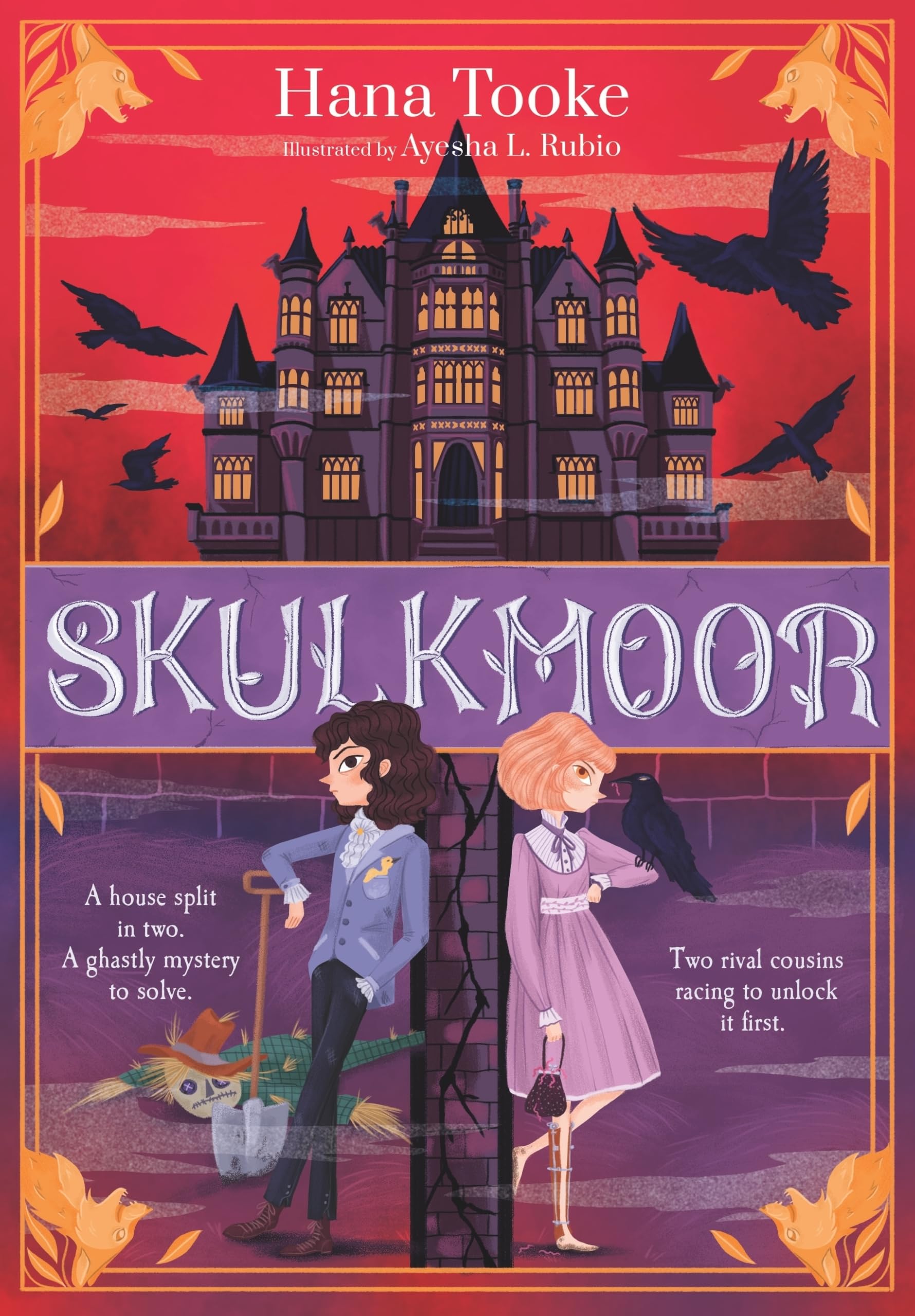 Hana Tooke Skulkmoor Hardback Book Mystery Adventure