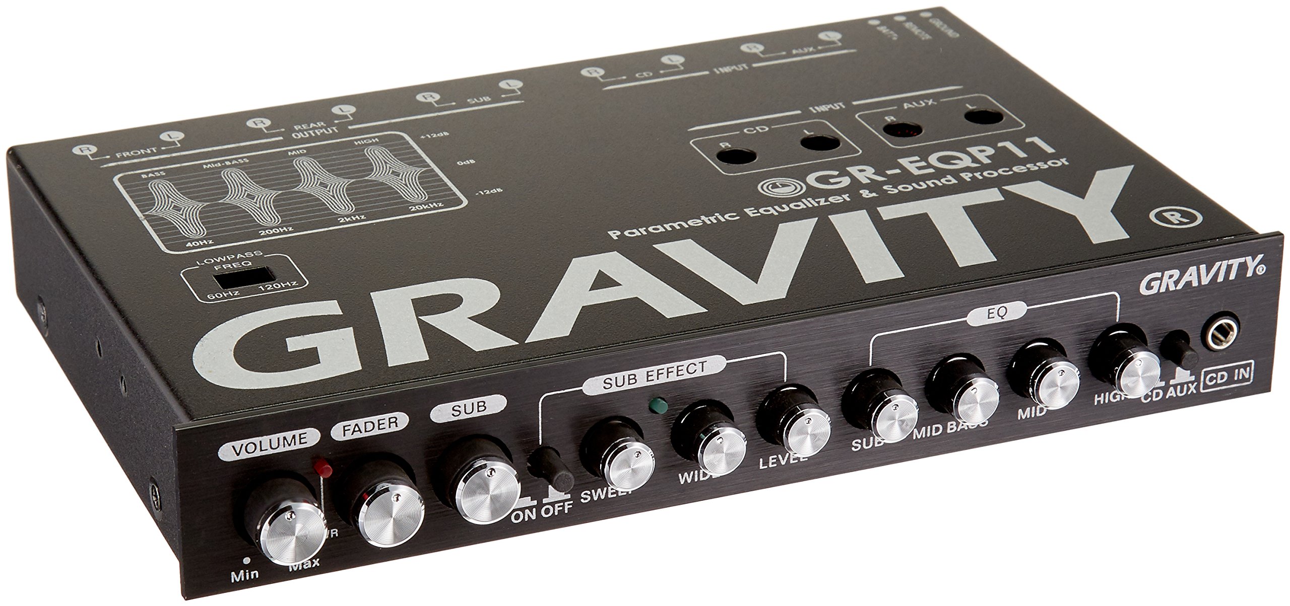 GRAVITY Professional Digital Bass Machine GR-EQP11