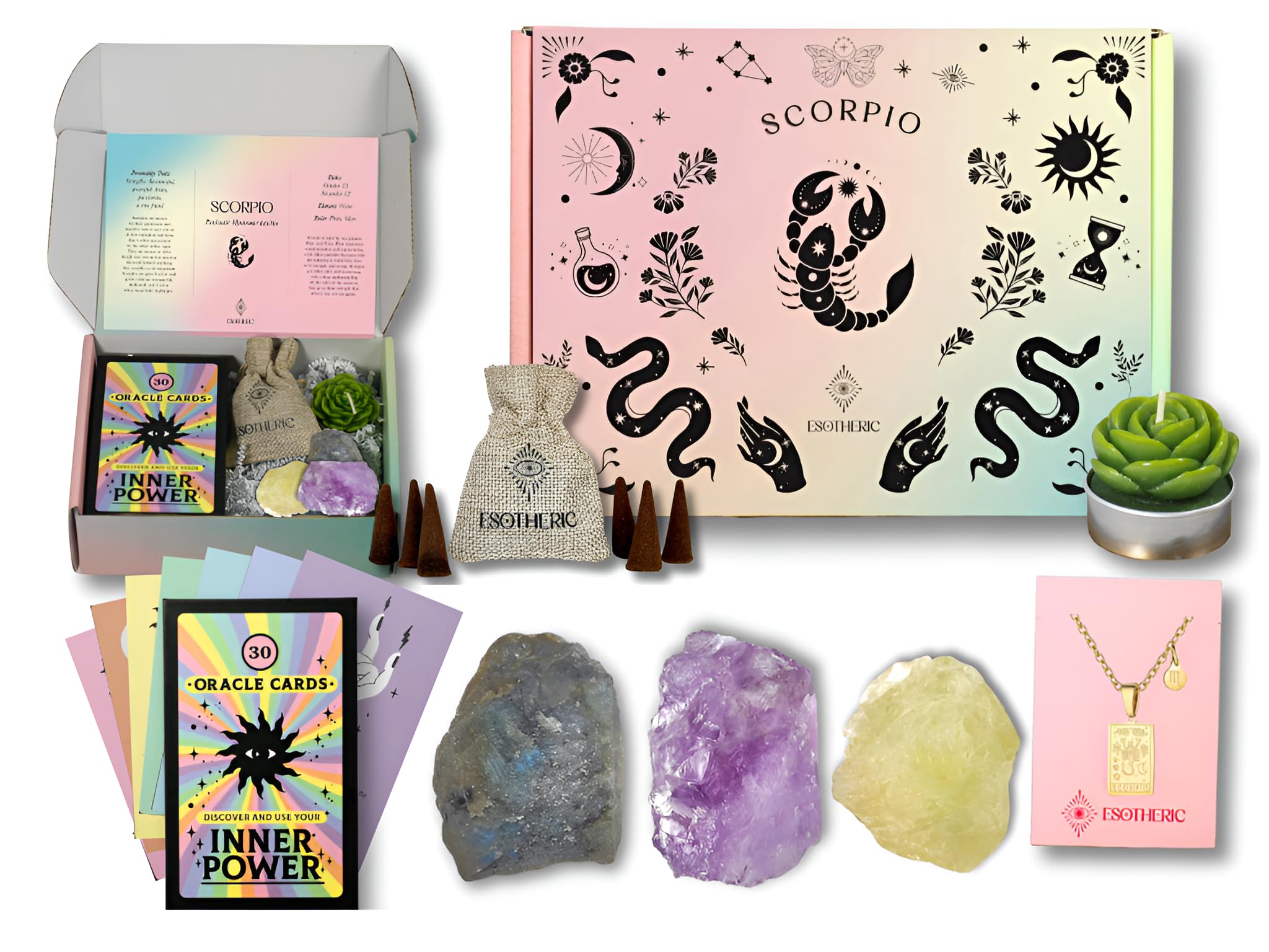 ESOTHERIC Scorpio Birthday Gift Box Set