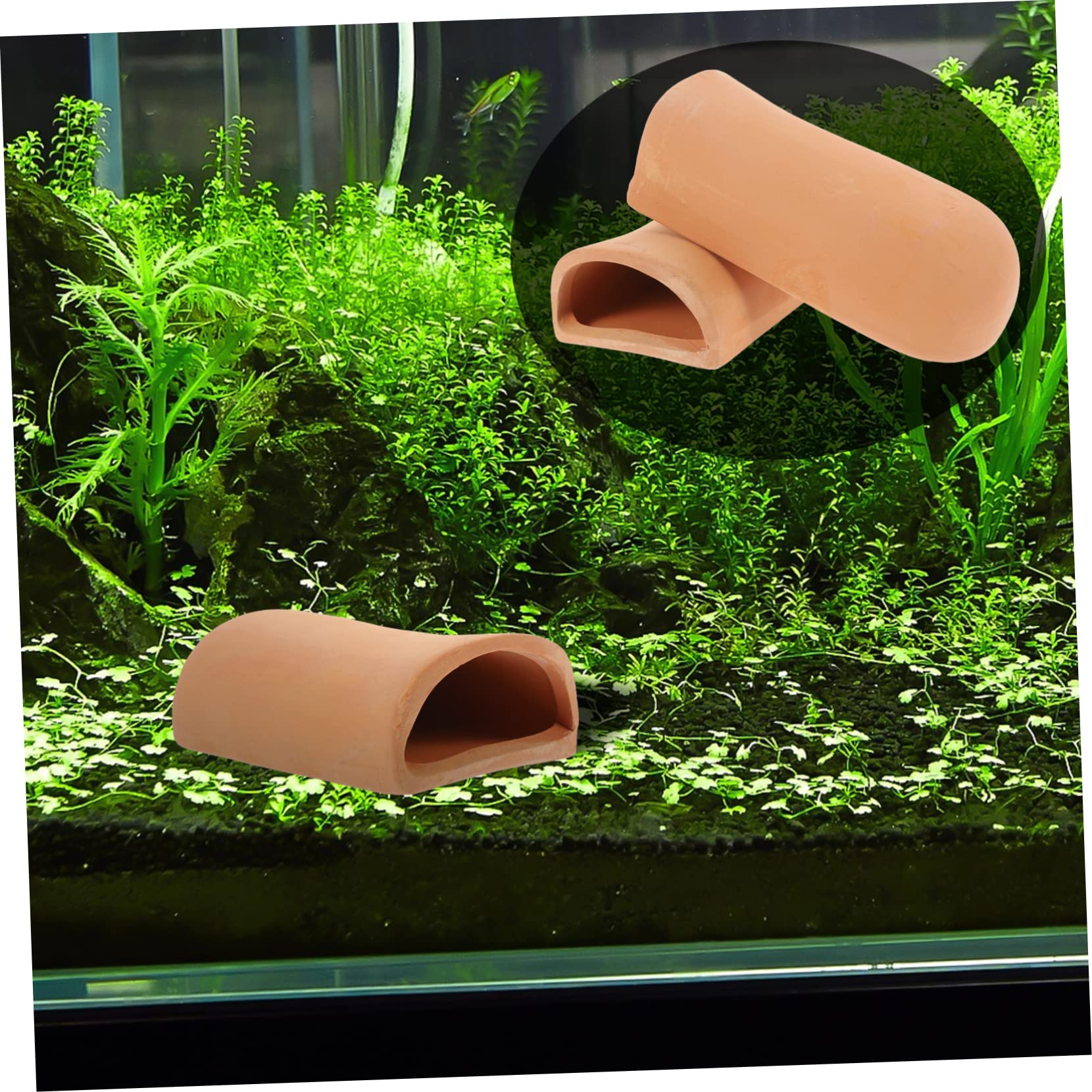 Sosoport 6stücke Keramische Aquariumhöhlen Für Fische Einzigartige Verstecke Und Brutstätten Dekoration Für Aquarien Für Aquariengestaltung Und Fischzucht