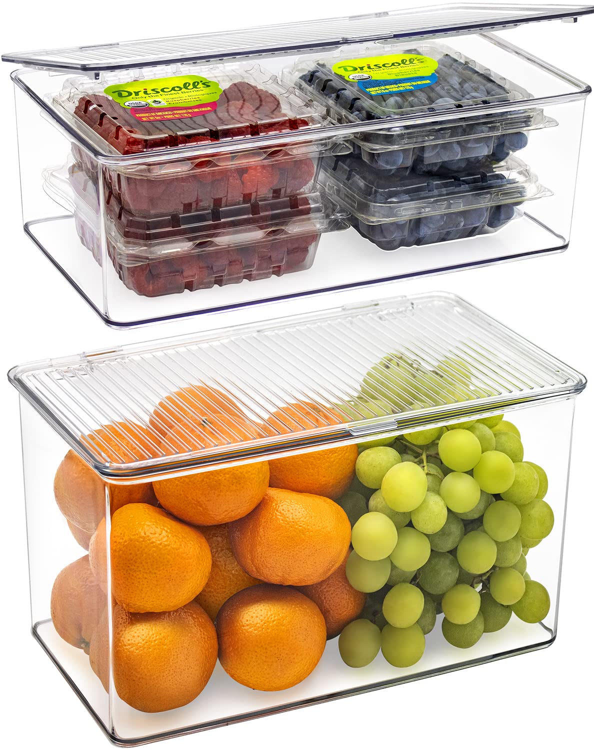 Buy Sorbus Organizer Bins, with lids, Kitchen Pantry Organization