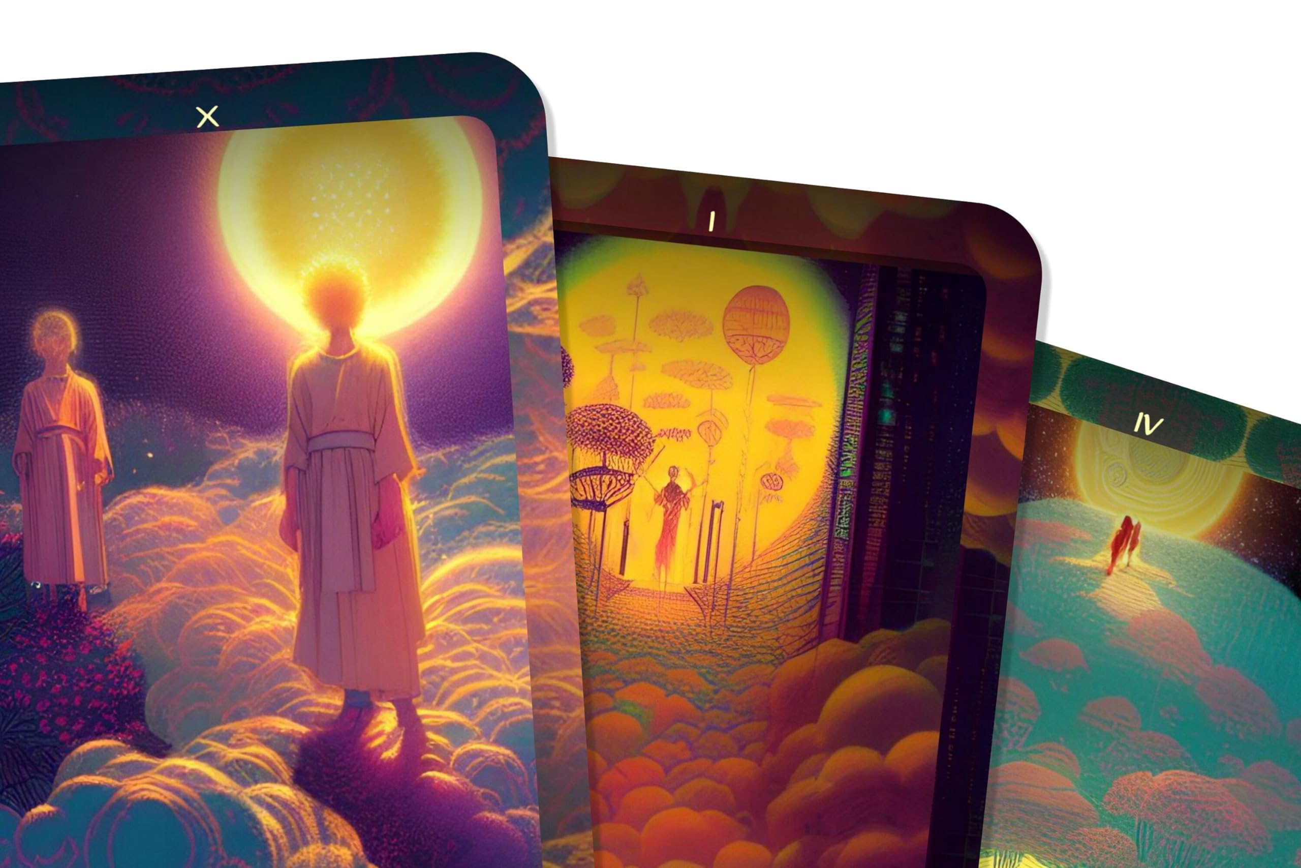 Tarot Cards - Rays of Destiny Tarot - Major Arcana - Divination Tools - Tarot Gift - Mystic Tarot - Tarot