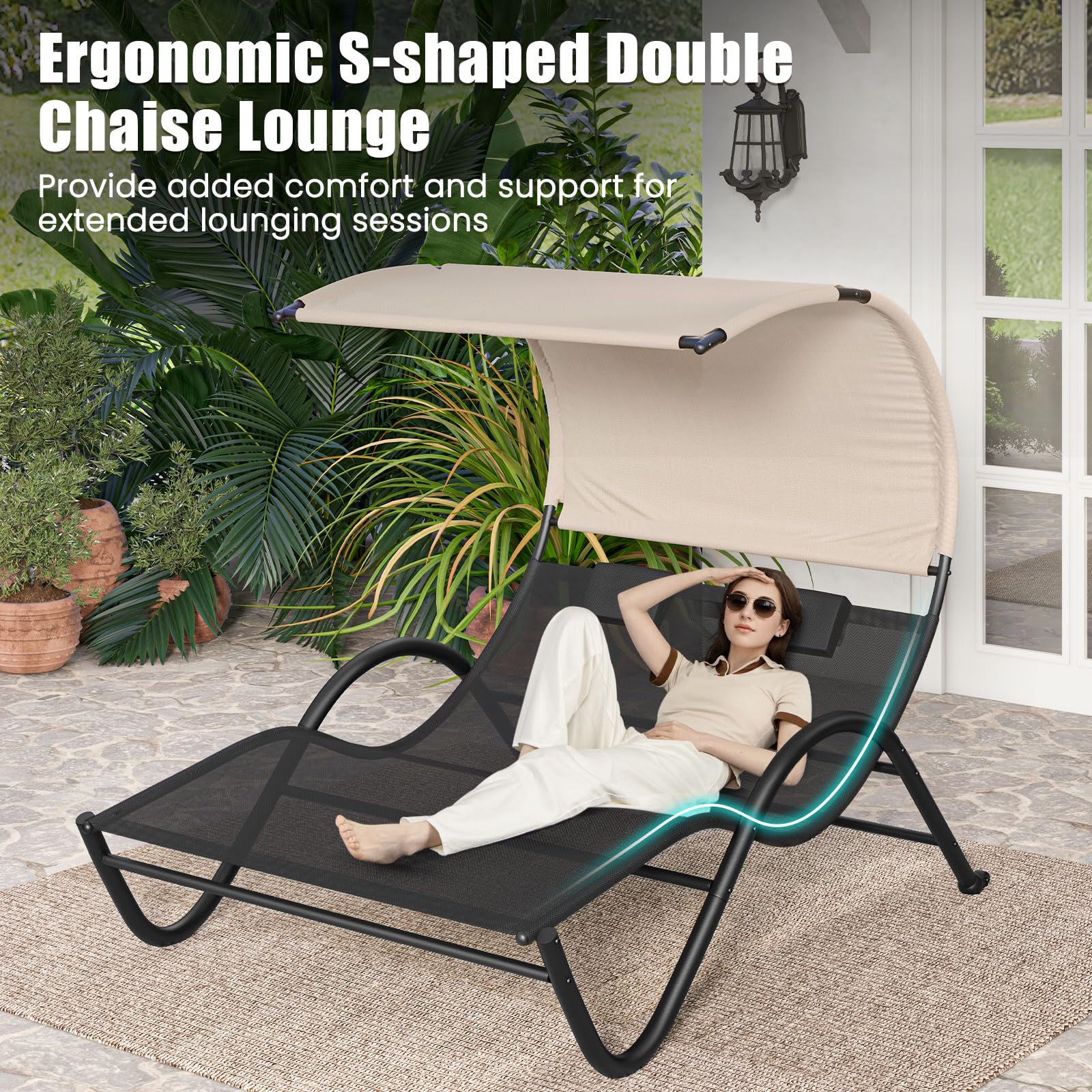 tangkula lounge chair