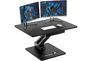 SHW 28” Adjustable Table Top Standing Desk