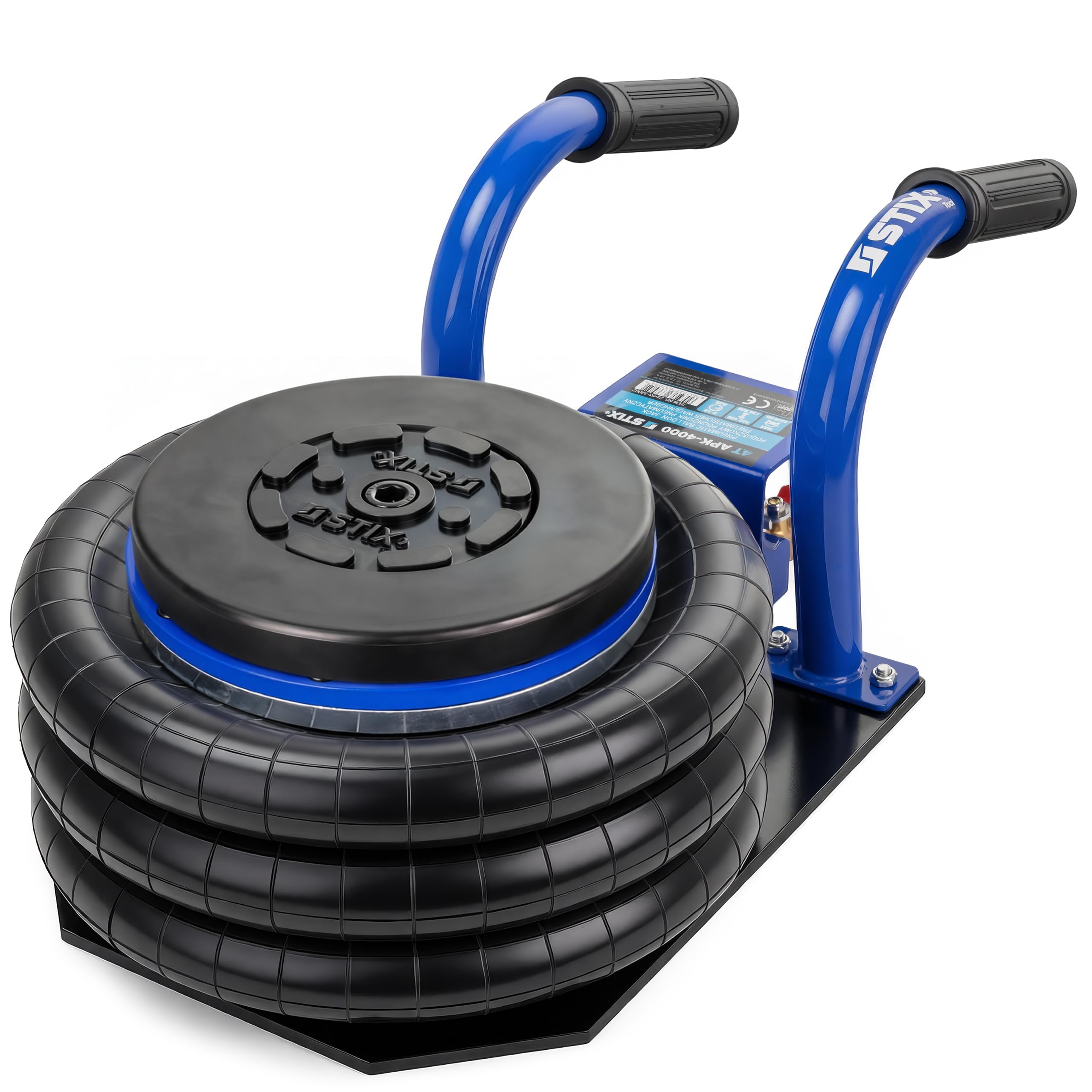 STIX Voiture Cric pneumatique 4T APK-4000 Type Air Jack Cric de Levage réglage de la Hauteur 150-400mm