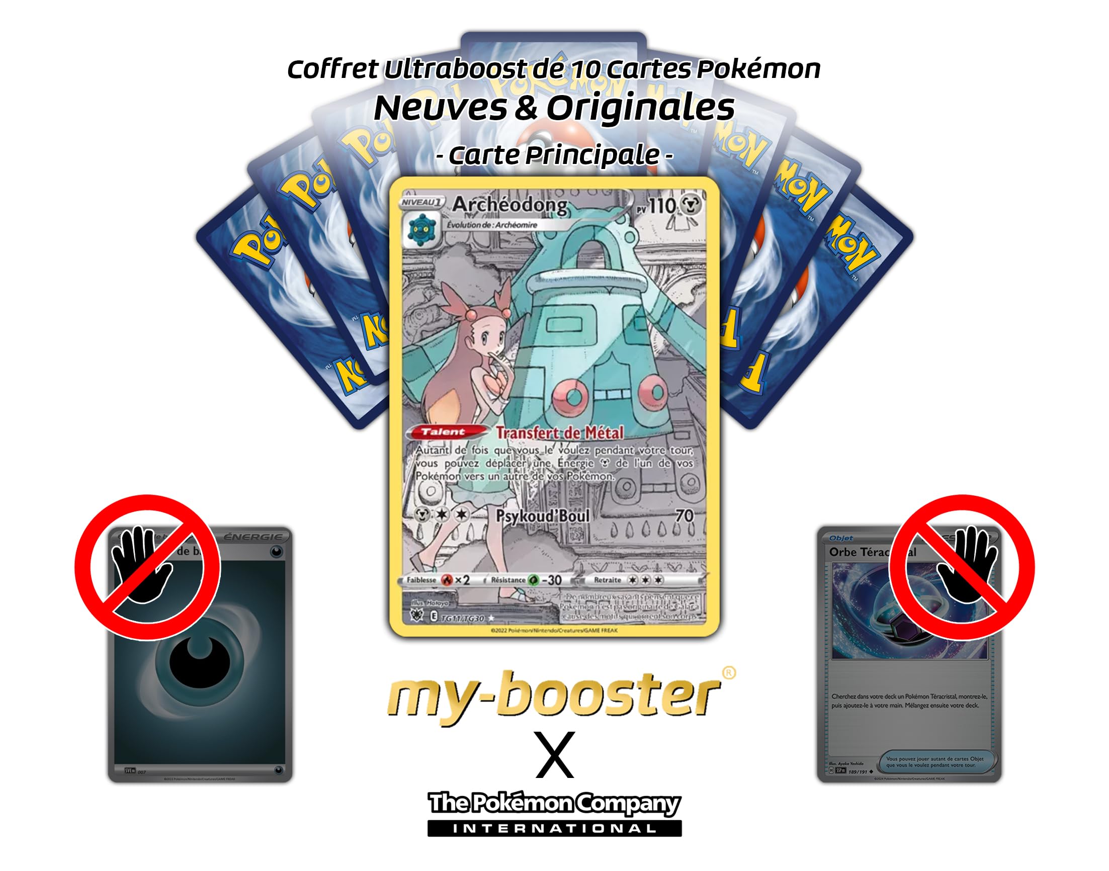 Carte Pokemon HEXADRON TG07/TG30 HOLO Epée Et Bouclier 10 EB10 FR NEUF