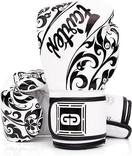 Fairtex Glory Guantes de entrenamiento  Guantes de boxeo y MMA de cuero de primera calidad  Hecho a mano en Tailandia  Acolchado de espuma que