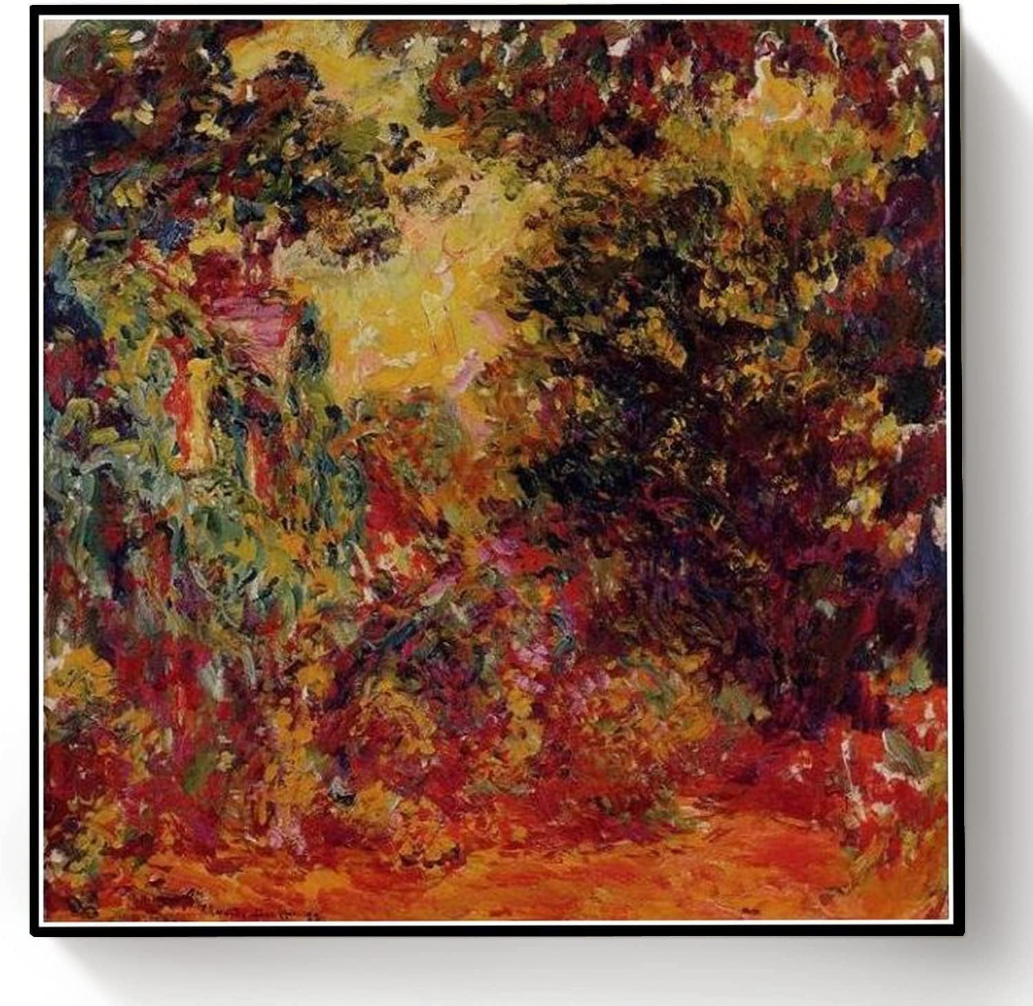 Paint by Numbers Kits for Adults and Kids The Iris Garden at Giverny Painting by Claude Monet DIY Painting Paint by Numbers Kits On Canvas