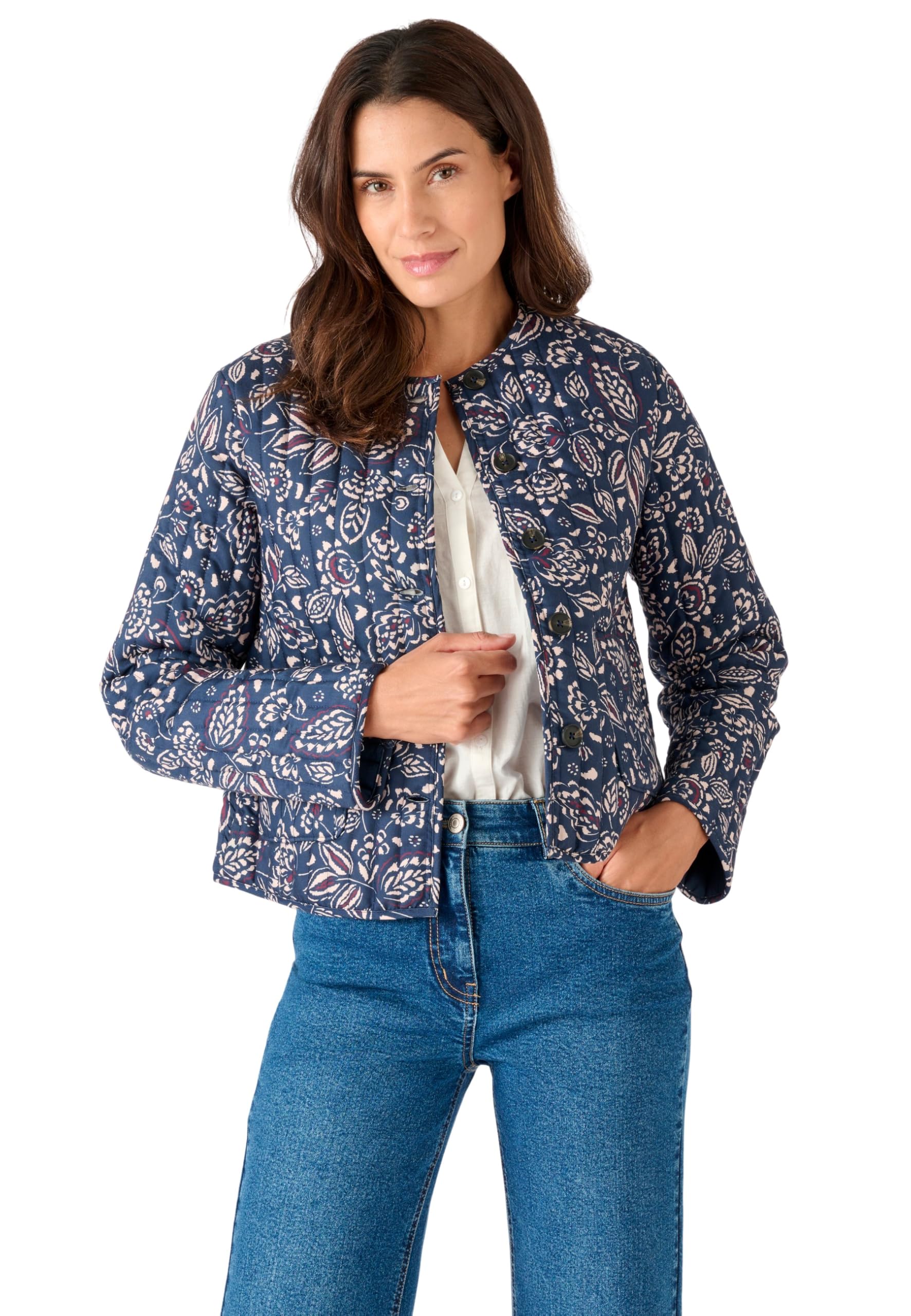 Damart - Women's Jacket - Navy - Size 14-16