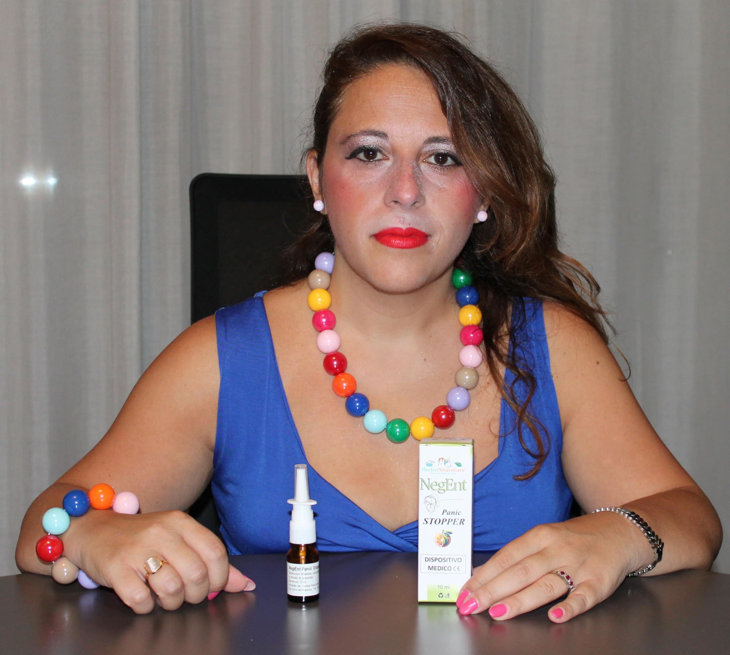 Spray Panic Stopper – Dispositivo Medico CE Nasale con Terpenolo Micellare e Idrolato di Camomilla | 10 ml | Azione Rapida per Stati di Tensione e Ansia Improvvisa