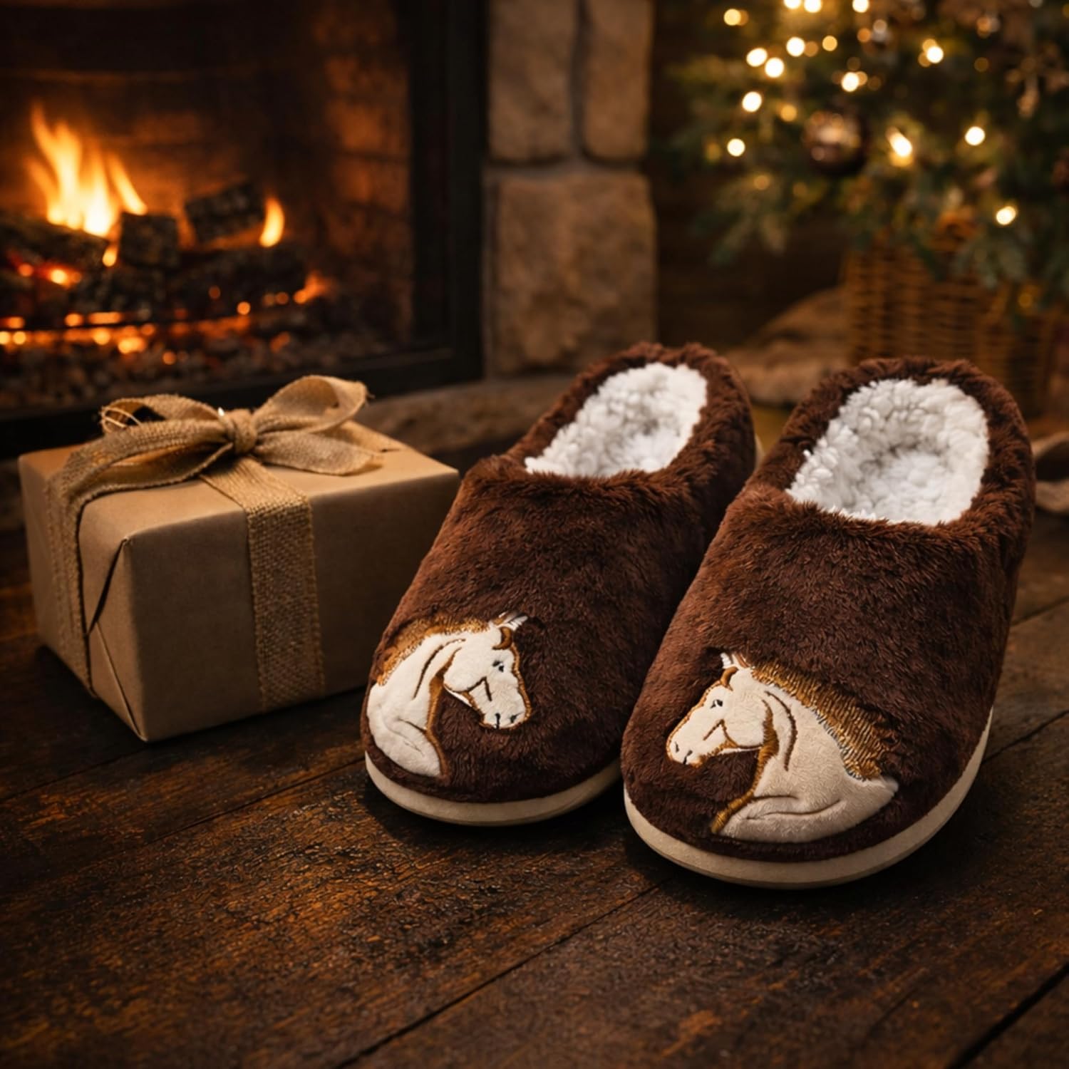 Jeasona Animal Slippers Women Sloth Horse Owl Penguin Elephant Gifts for Women