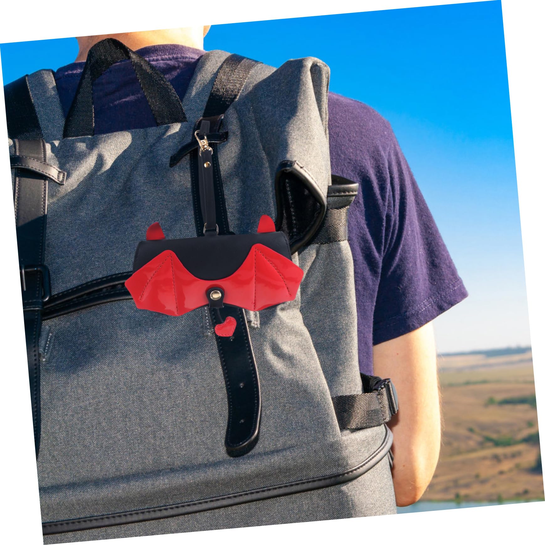 GALPADA Bolsa De Almacenamiento Portátil De Dibujos Animados Estuche Para Anteojos Estuche Para Anteojos Estuche Para Anteojos Soporte Para Anteojos Kit De Cuero Para Múltiples Joyas