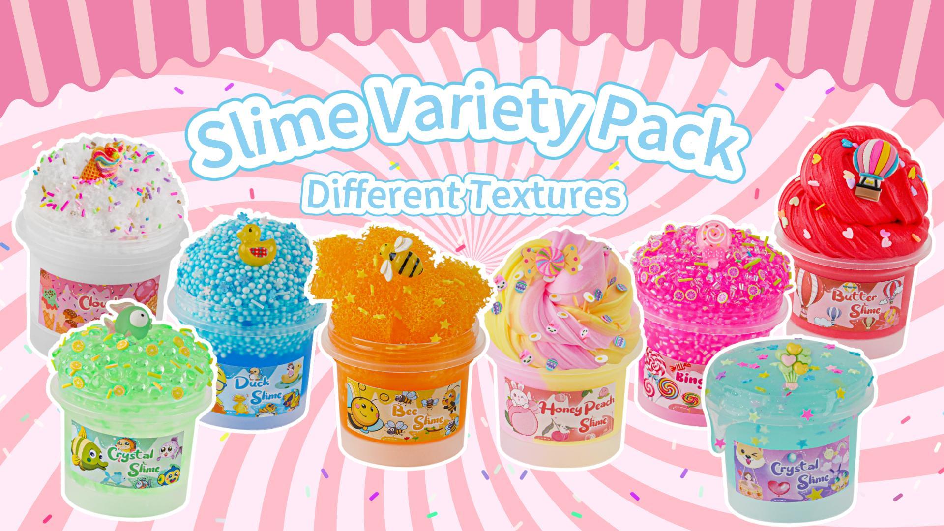 Slime Au Beurre Orange Citrouille - Jouet Sensoriel Non Collant Pour Enfants 8-12 Ans