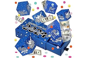2024 Graduation Explosion Gift Box - Pop Out Folding Surprise Box for...