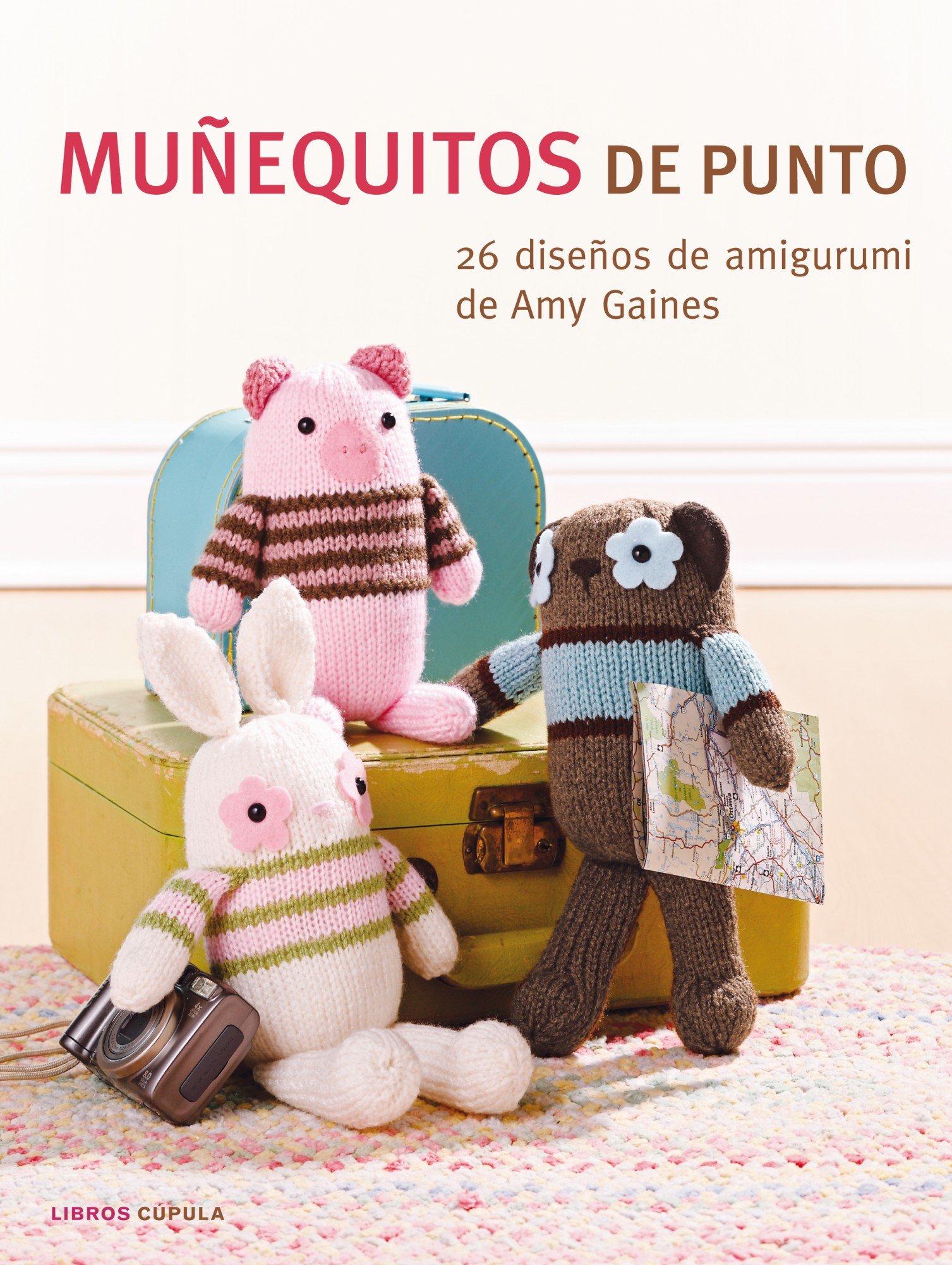 Muñequitos de punto: 26 diseños de amigurumi de Amy Gaines