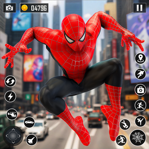 Echtes Spinnenfliegen, offene Welt, Seilkampf-Abenteuer 3D