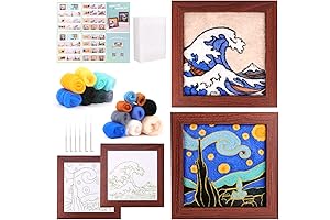 PREBOX Wool Paint Kit: The Starry Night