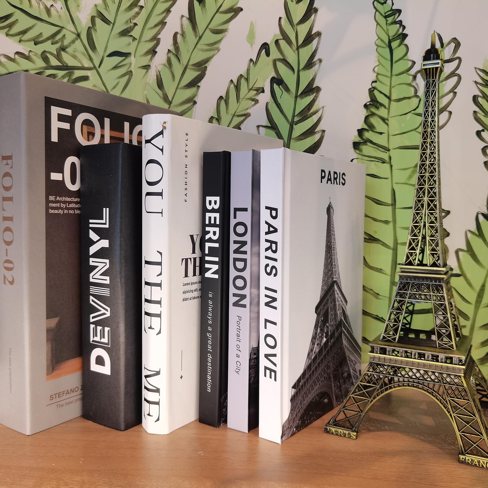 Libri Decorativi 3 Pezzi - Copertina Rigida, Moderni, Per Tavolino O Libreria - Foto 2