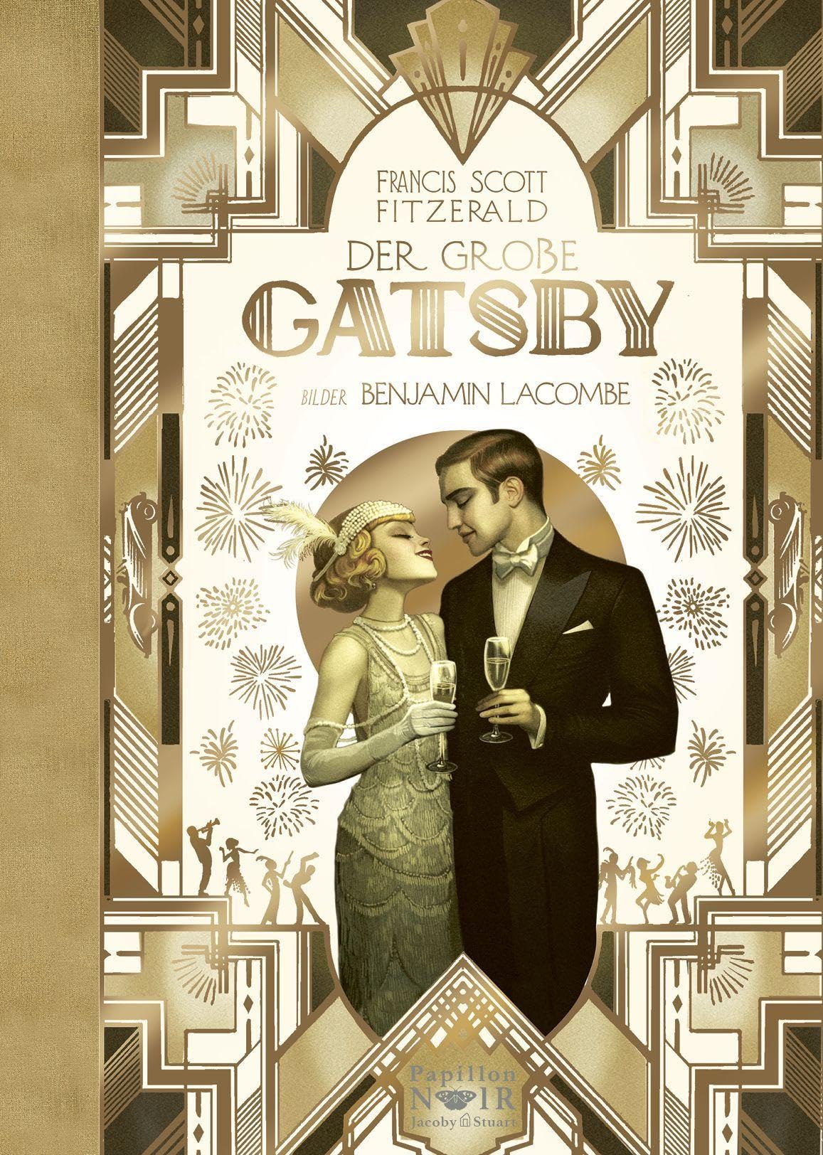 Verlagshaus Jacoby & Stuart Der Große Gatsby: Die Prachtausgabe Zum 100. Jubiläum (Papillon Noir: Kuratiert Von Benjamin Lacombe)