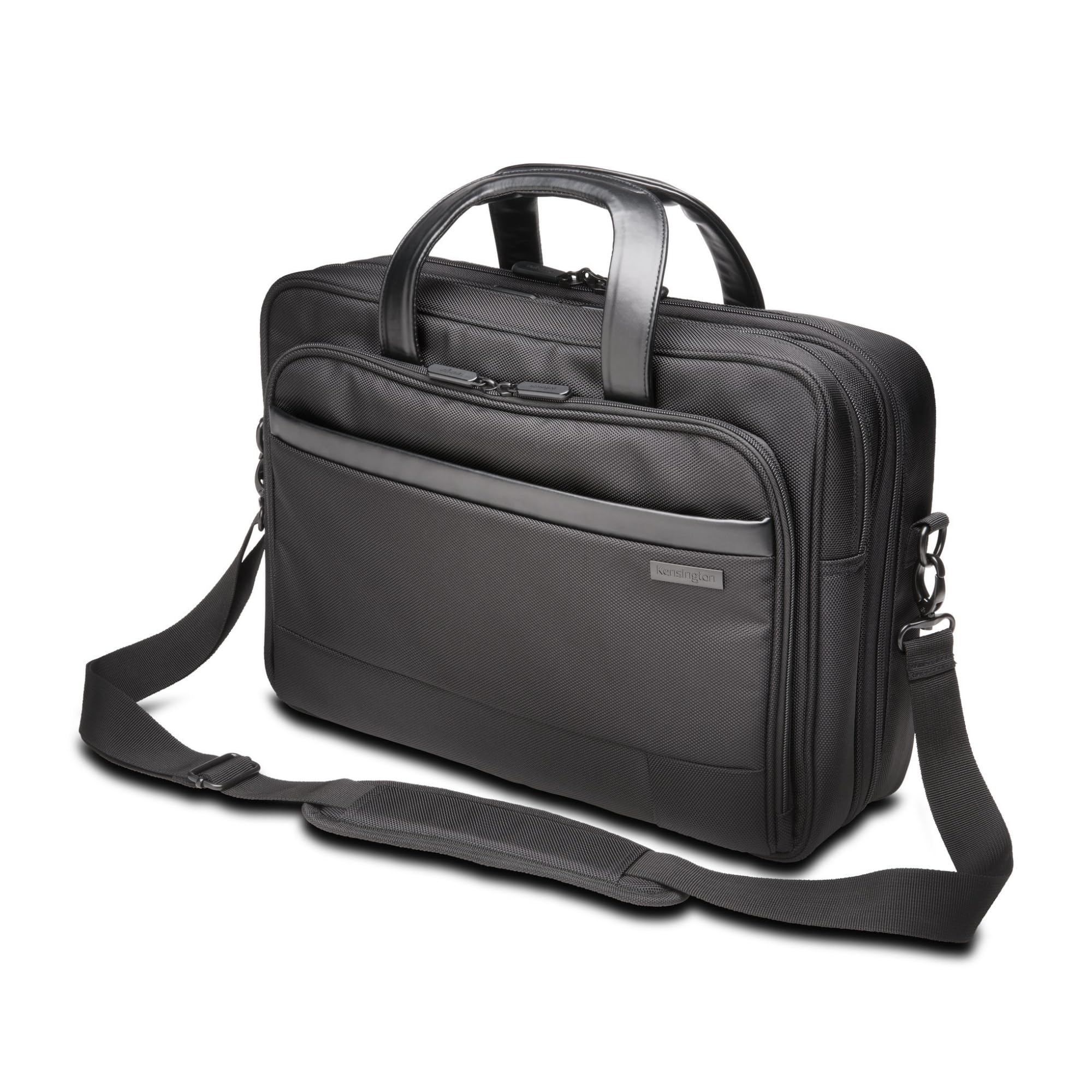 Kensington K60387Eu Valigetta per Laptop Contour 2.0 Business, per Laptop Fino a 15.6", Tracolla Media per Laptop E Tablet, Borsa Idrorepellente Unisex, ottimale Come Bagaglio a Mano, Borsa da Viaggio