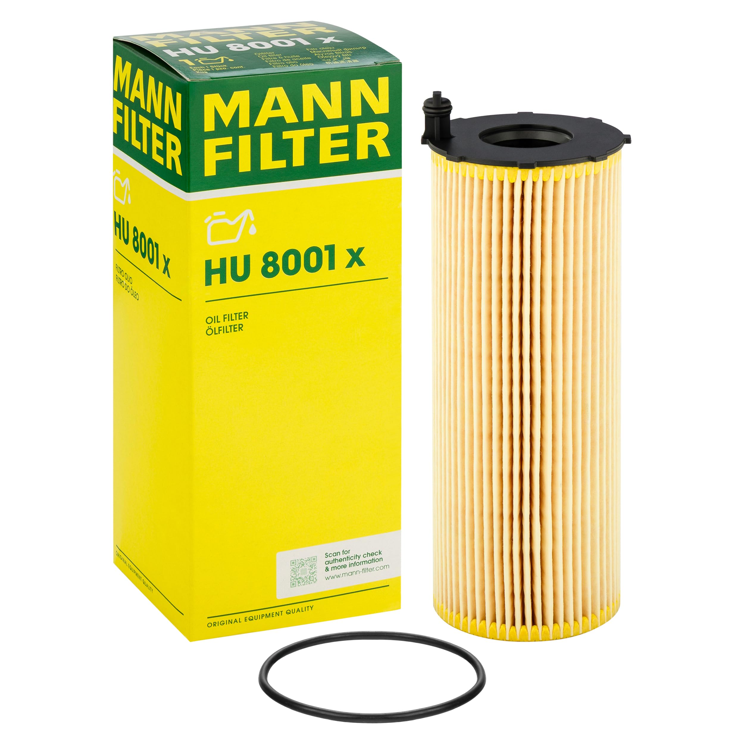 MANN-FILTER HU 8001 x Oil Filter for Car
