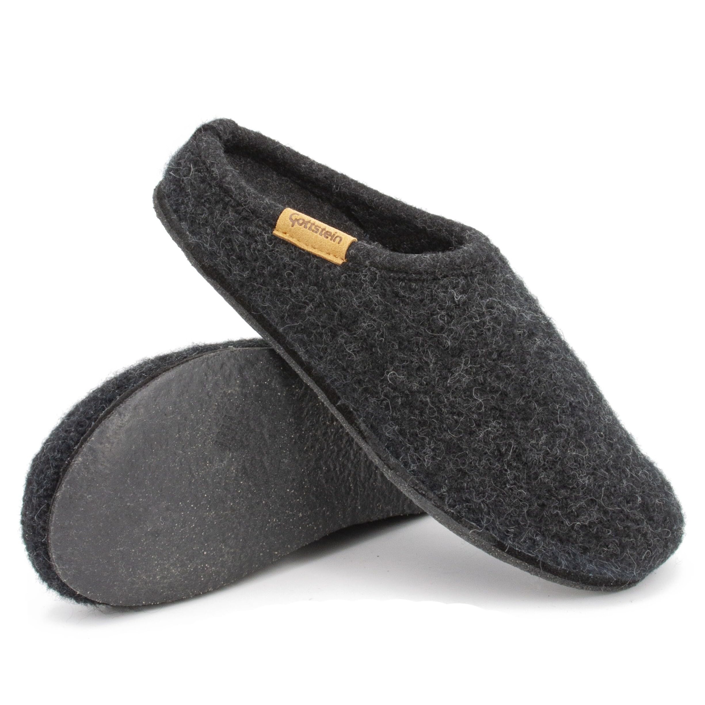 Gottstein Filz-Hausschuh ALP-COMFORT-FE - Damen & Herren Pantoffel aus 100% Schurwolle