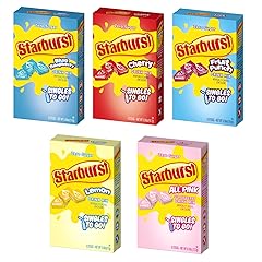 Starburst Singles to Go Variety Pack: All 5 Flavors (Raspberry, Cherry, Fruit Punch, Strawberry and Lemon) - 1 Box Each