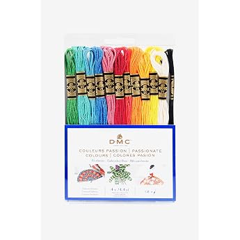 DMC Moulin&eacute; Yarn Pack Passion 12 x 4 m Strands Moulin&eacute; Sp&eacute;cial Item 117MC