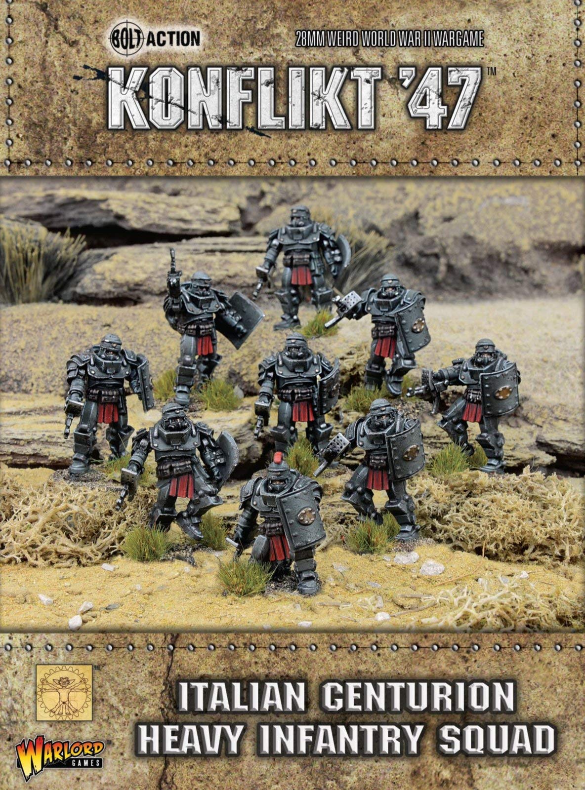 Konflikt'47 Warlord Games Italian Centurion Heavy Infantry Squad