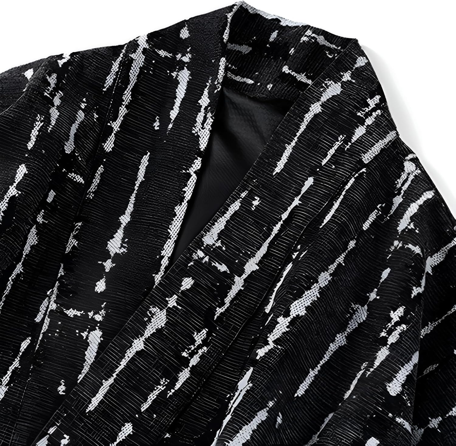 [Snughom] 道袍 メンズ 和装モダン 中長丈コート 快適着心地 多層重ね着対応 黒色 30代まで対応 日本仕様サイズ 伝統技